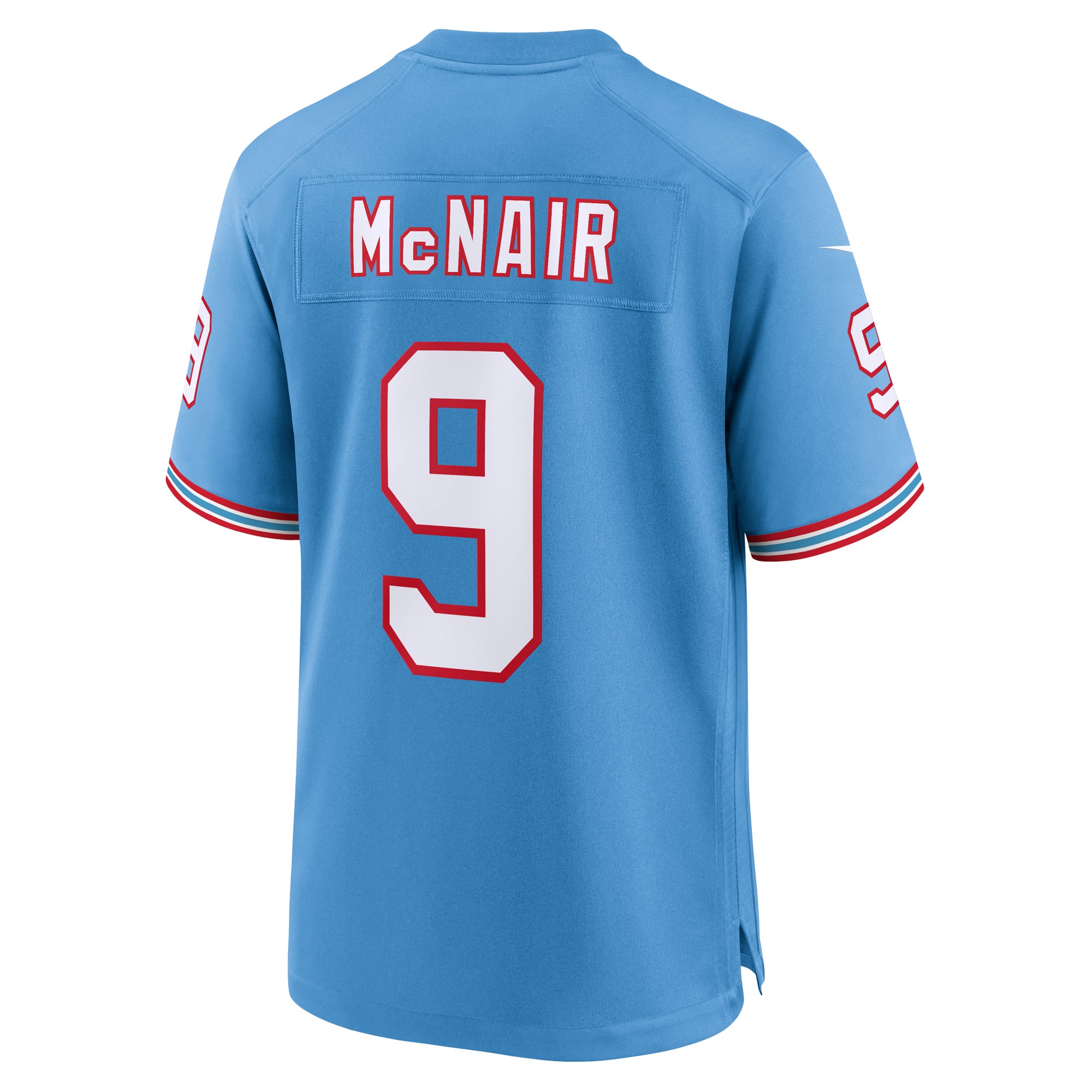 Steve McNair Tennessee Titans Retired Player Alternate Game Jersey - Light Blue - Image 4
