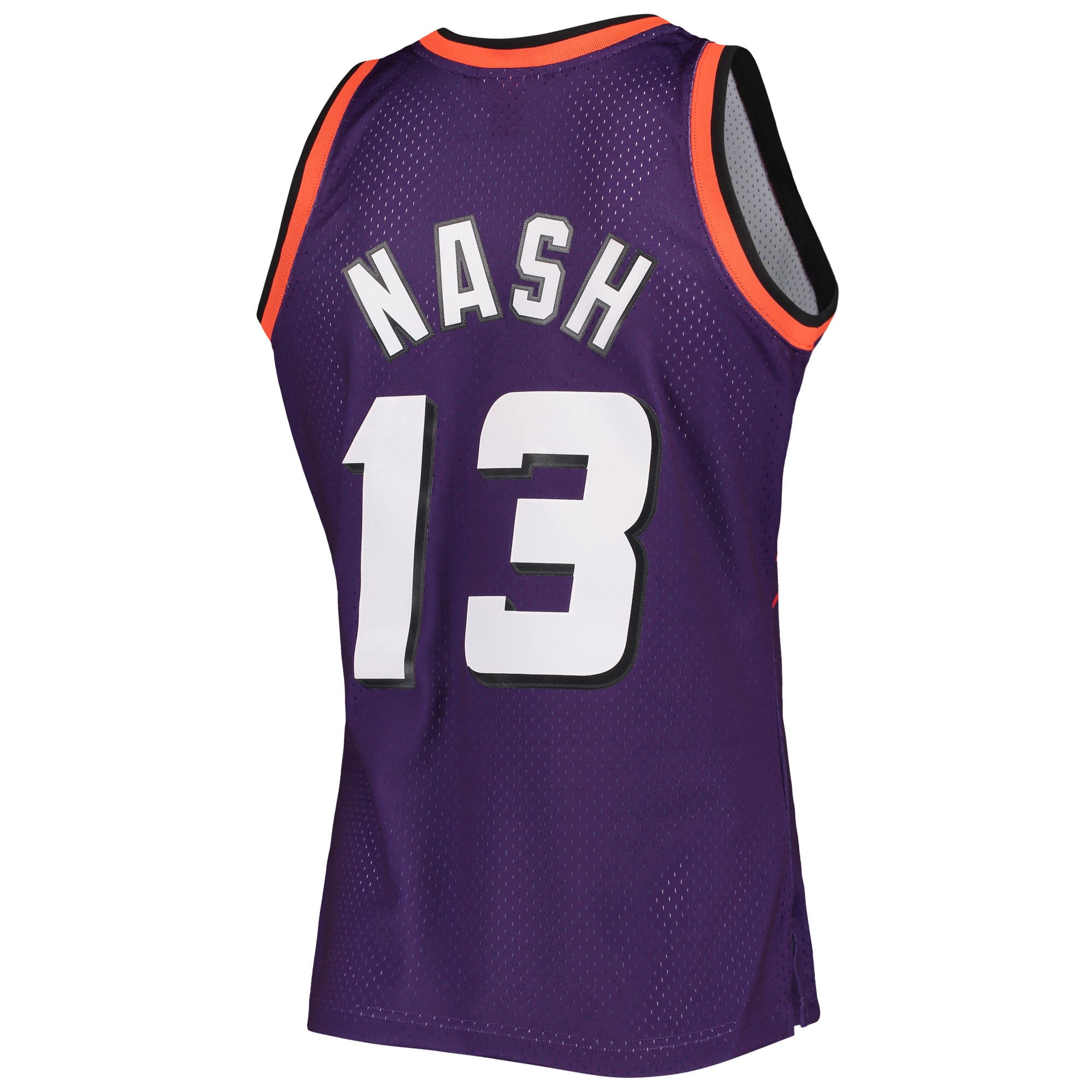Steve Nash Phoenix Suns 1996/97 Hardwood Classics Swingman Jersey - Purple - Image 4