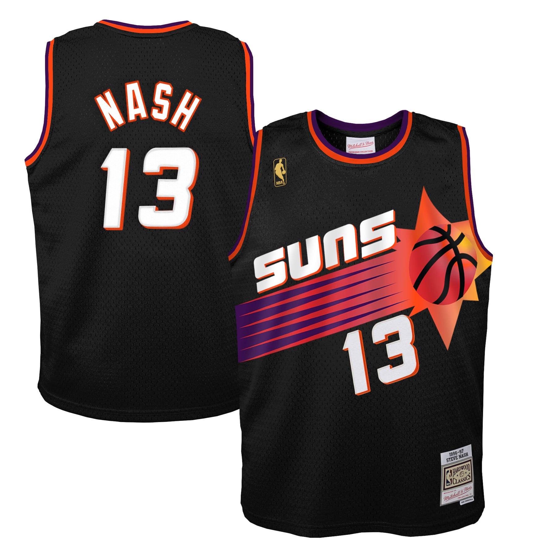 Steve Nash Phoenix Suns Toddler 1996/97 Swingman Jersey - Black