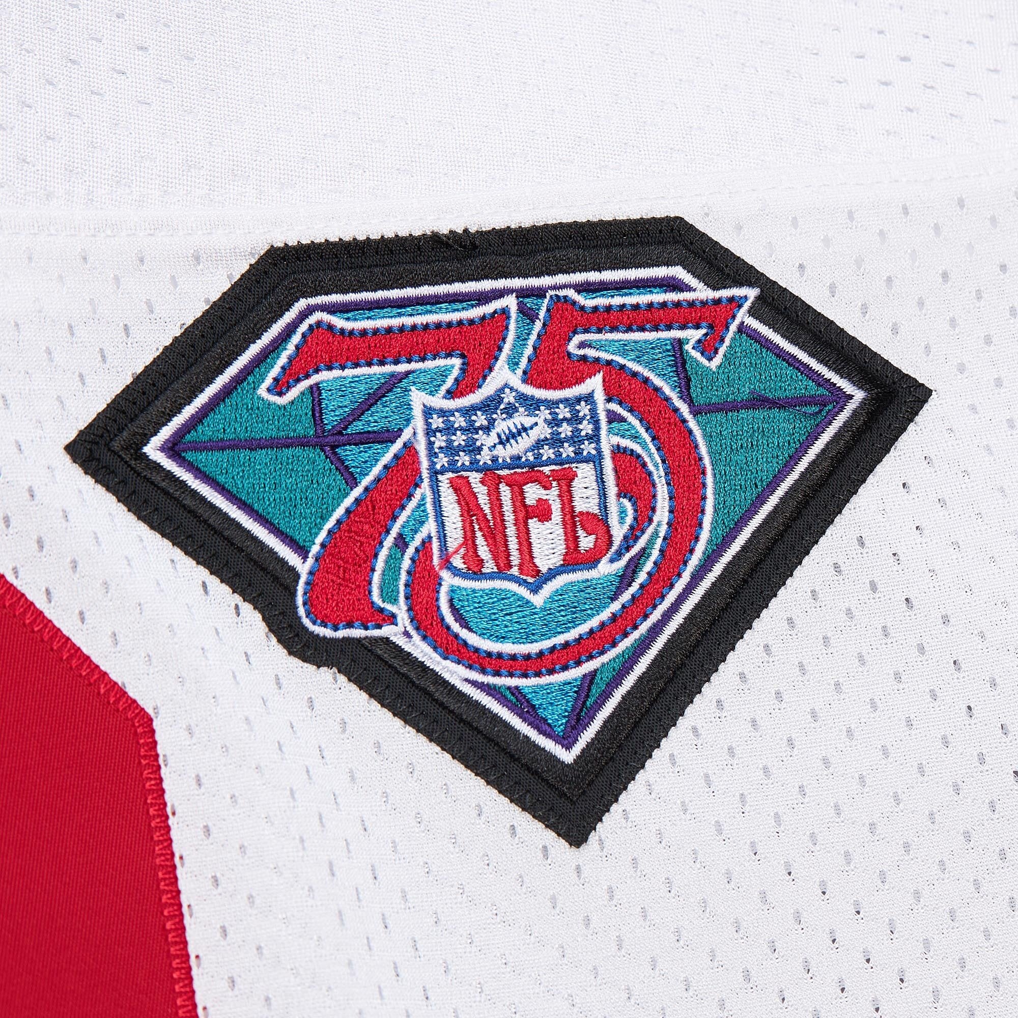 Steve Young San Francisco 49ers 1994 Throwback Retired Player Jersey - White - Image 7