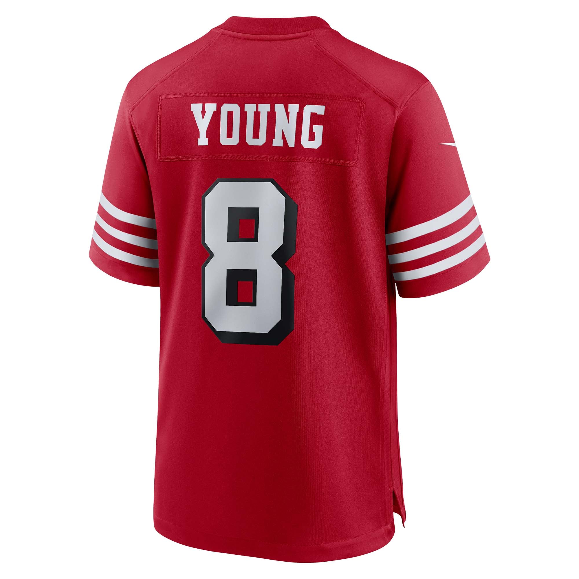 Steve Young San Francisco 49ers Retired Player Alternate Game Jersey - Scarlet - Image 4