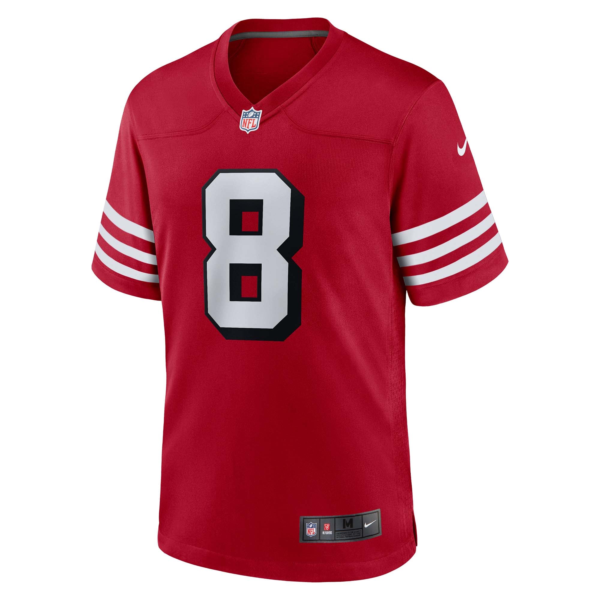 Steve Young San Francisco 49ers Retired Player Alternate Game Jersey - Scarlet - Image 3