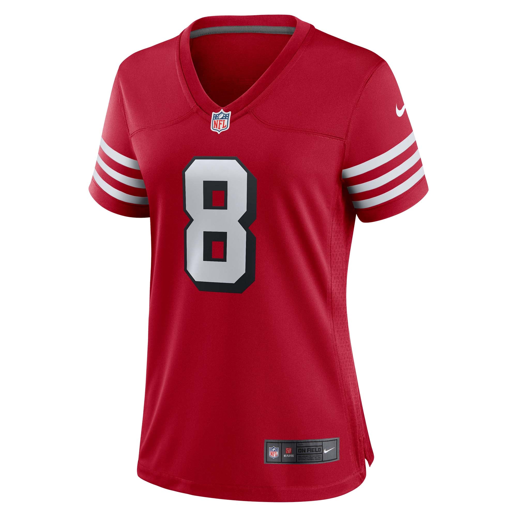 Steve Young San Francisco 49ers Women's Alternate Game Jersey - Scarlet - Image 3
