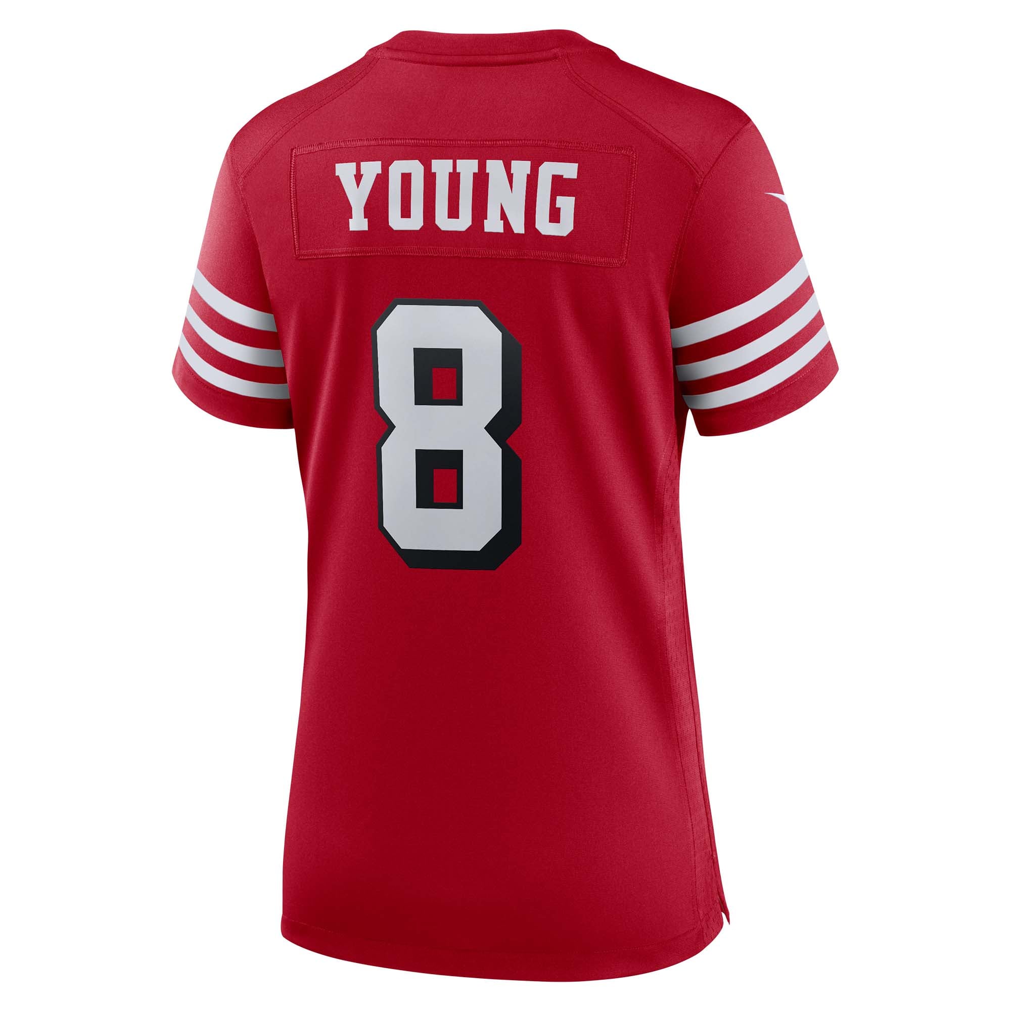Steve Young San Francisco 49ers Women's Alternate Game Jersey - Scarlet - Image 4