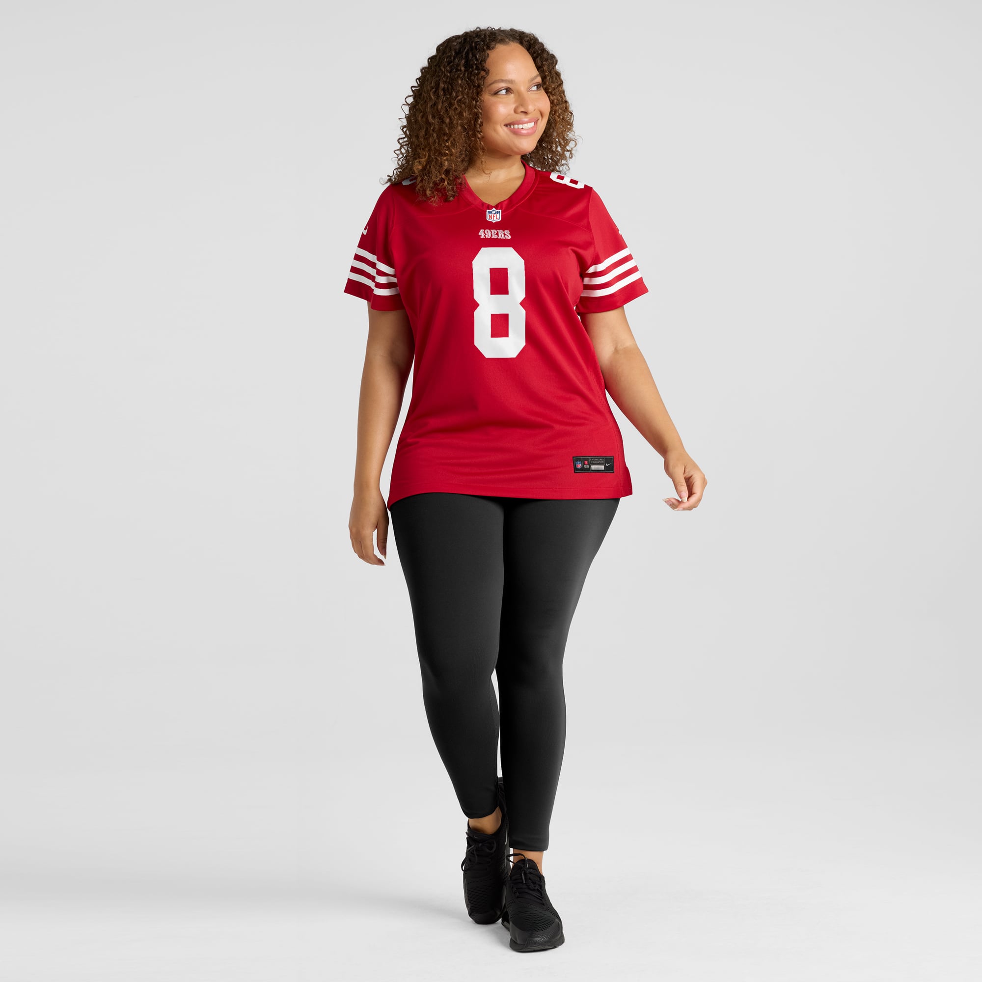 Steve Young San Francisco 49ers Women's Retired Player Game Jersey - Scarlet - Image 7