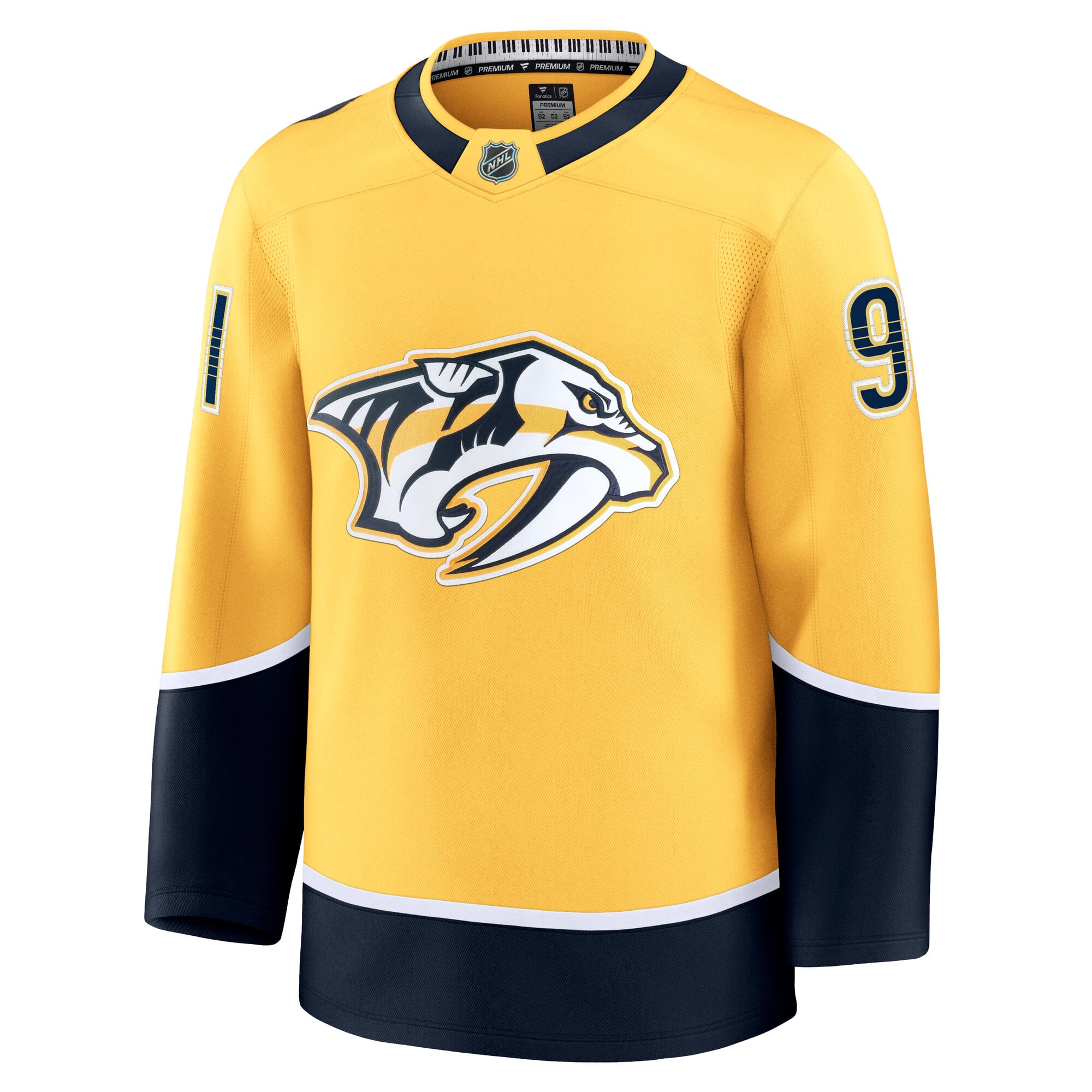 Steven Stamkos Nashville Predators Home Premium Jersey - Gold - Image 3