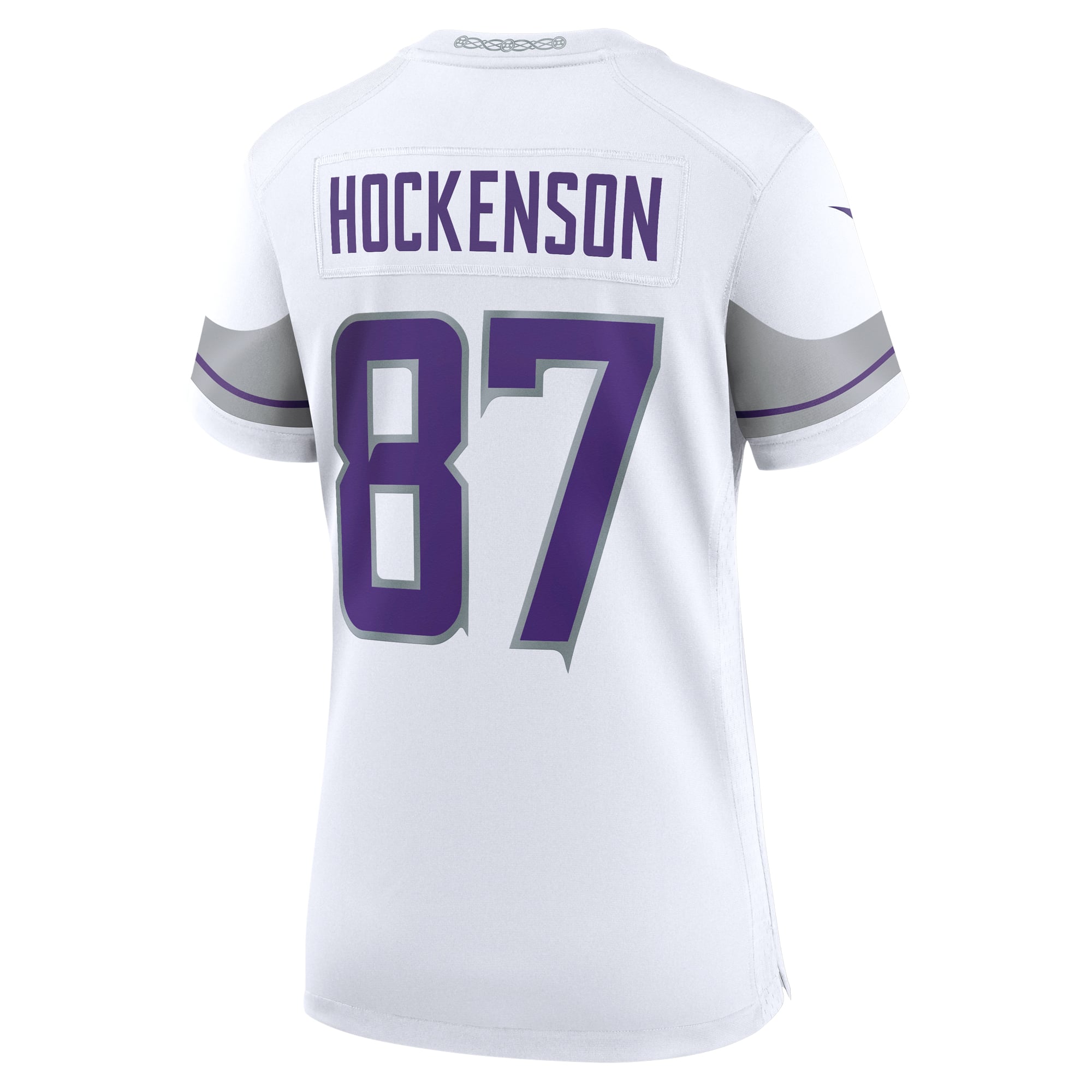 T.J. Hockenson Minnesota Vikings Women's Alternate Game Player Jersey - White - Image 4