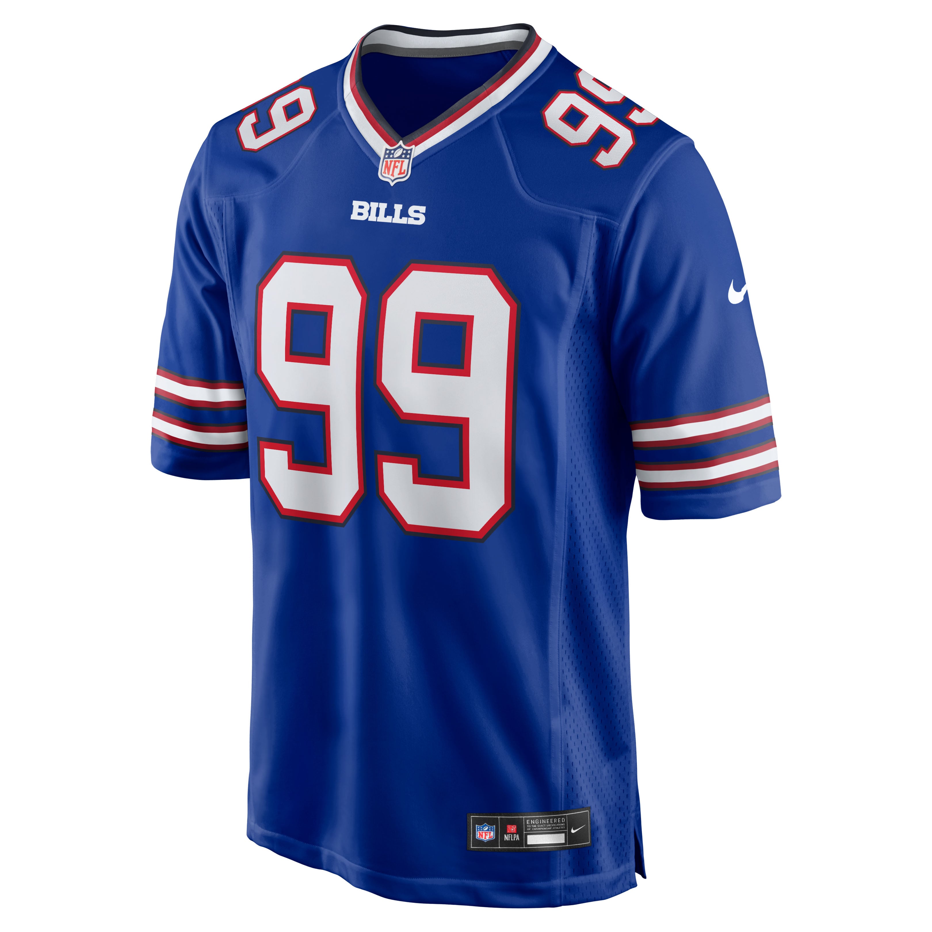 T.J. Parker Buffalo Bills Game Jersey - Royal - Image 3