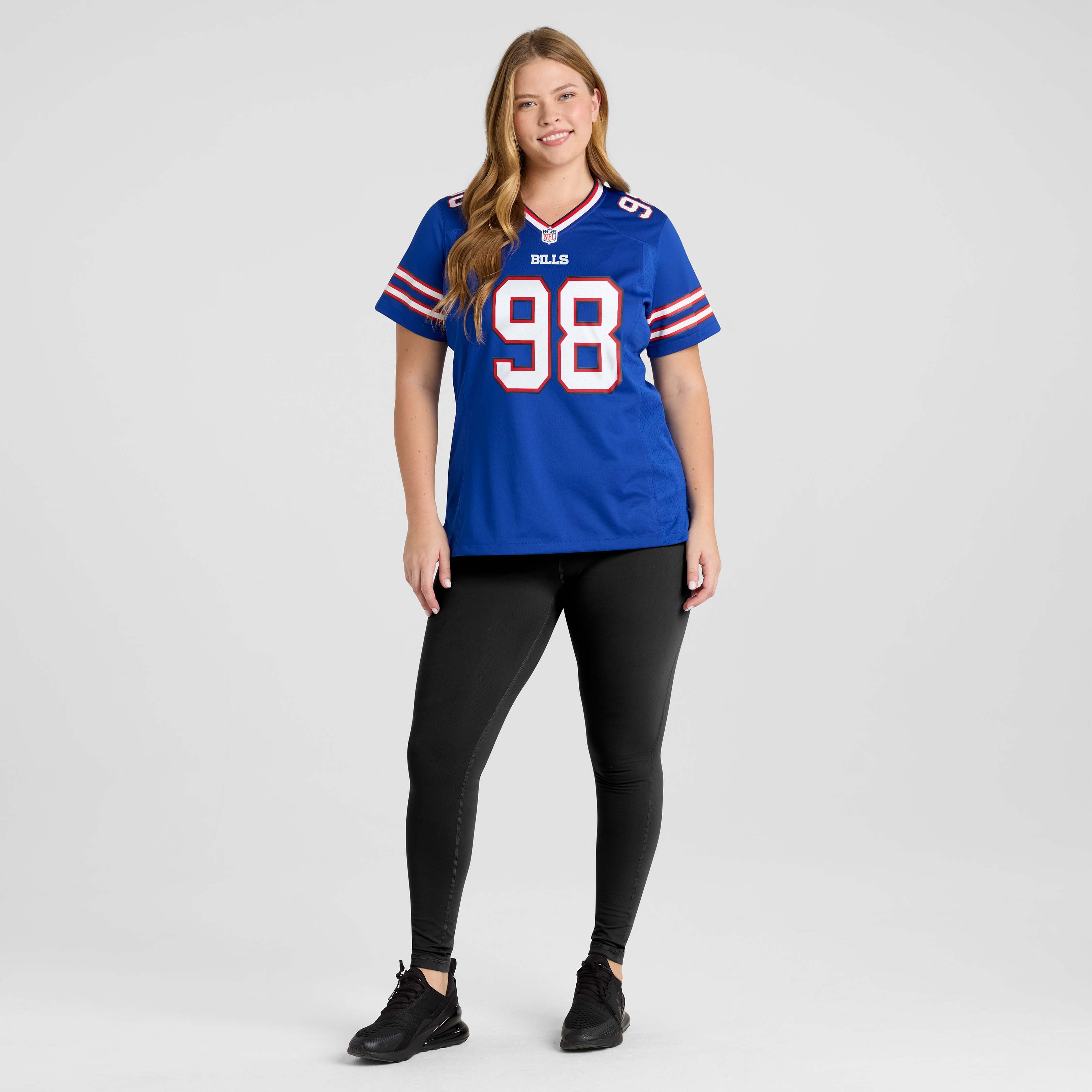 T.J. Sanders Buffalo Bills Women's Team Game Jersey - Royal - Image 7