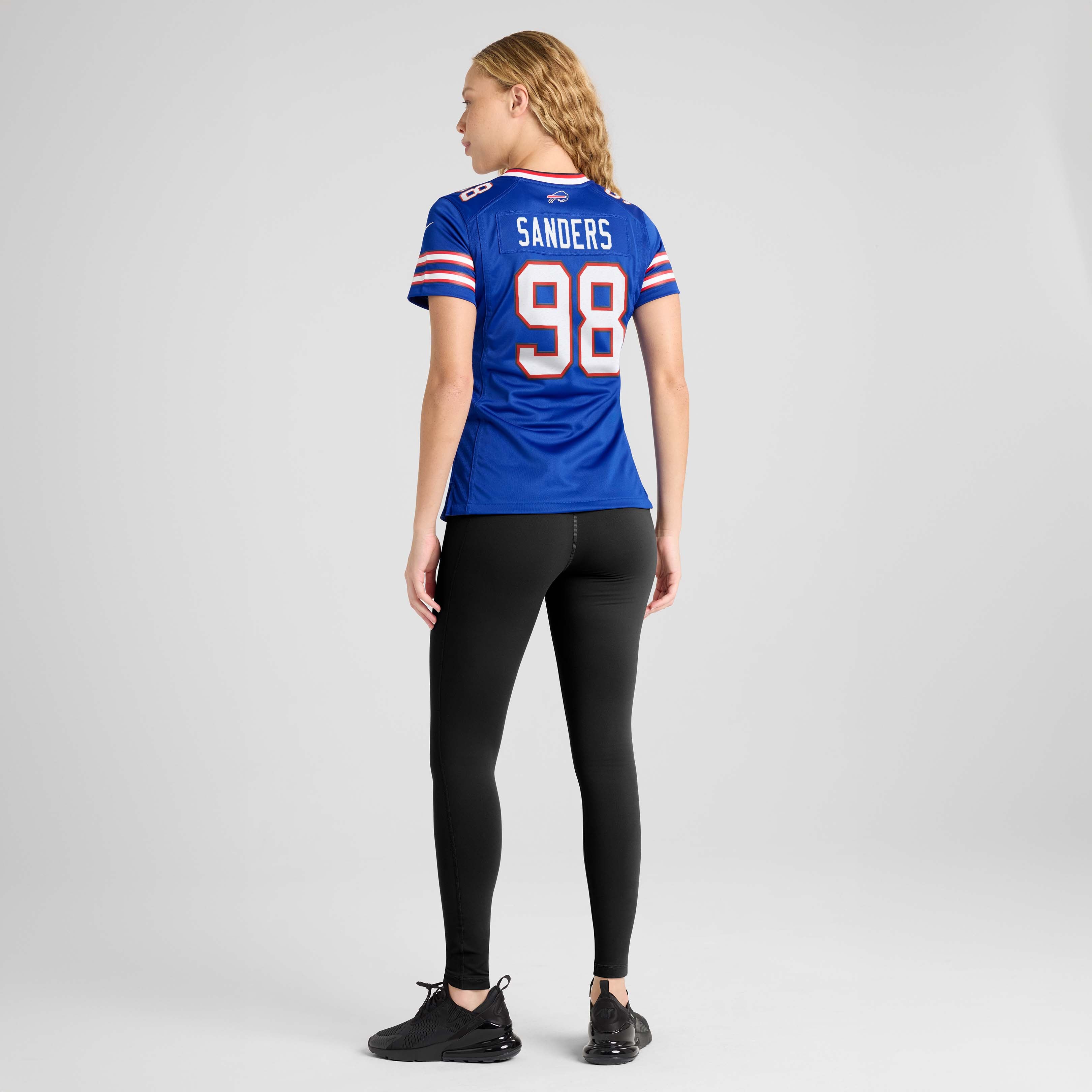 T.J. Sanders Buffalo Bills Women's Team Game Jersey - Royal - Image 6