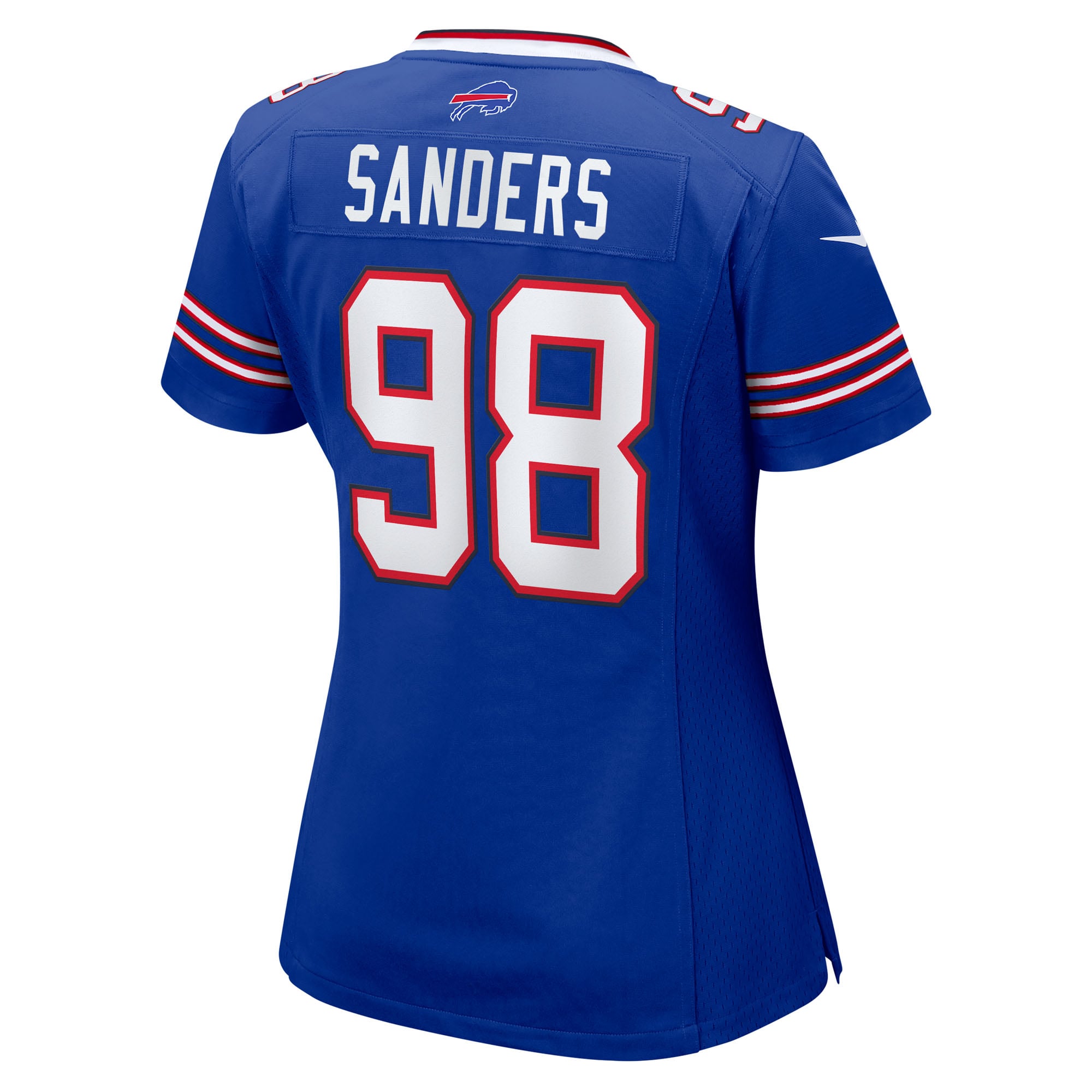T.J. Sanders Buffalo Bills Women's Team Game Jersey - Royal - Image 4