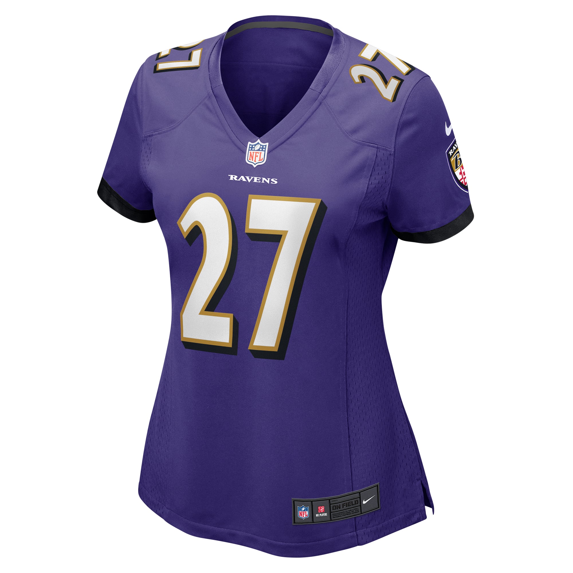T.J. Tampa Baltimore Ravens Women's Game Jersey - Purple - Image 3
