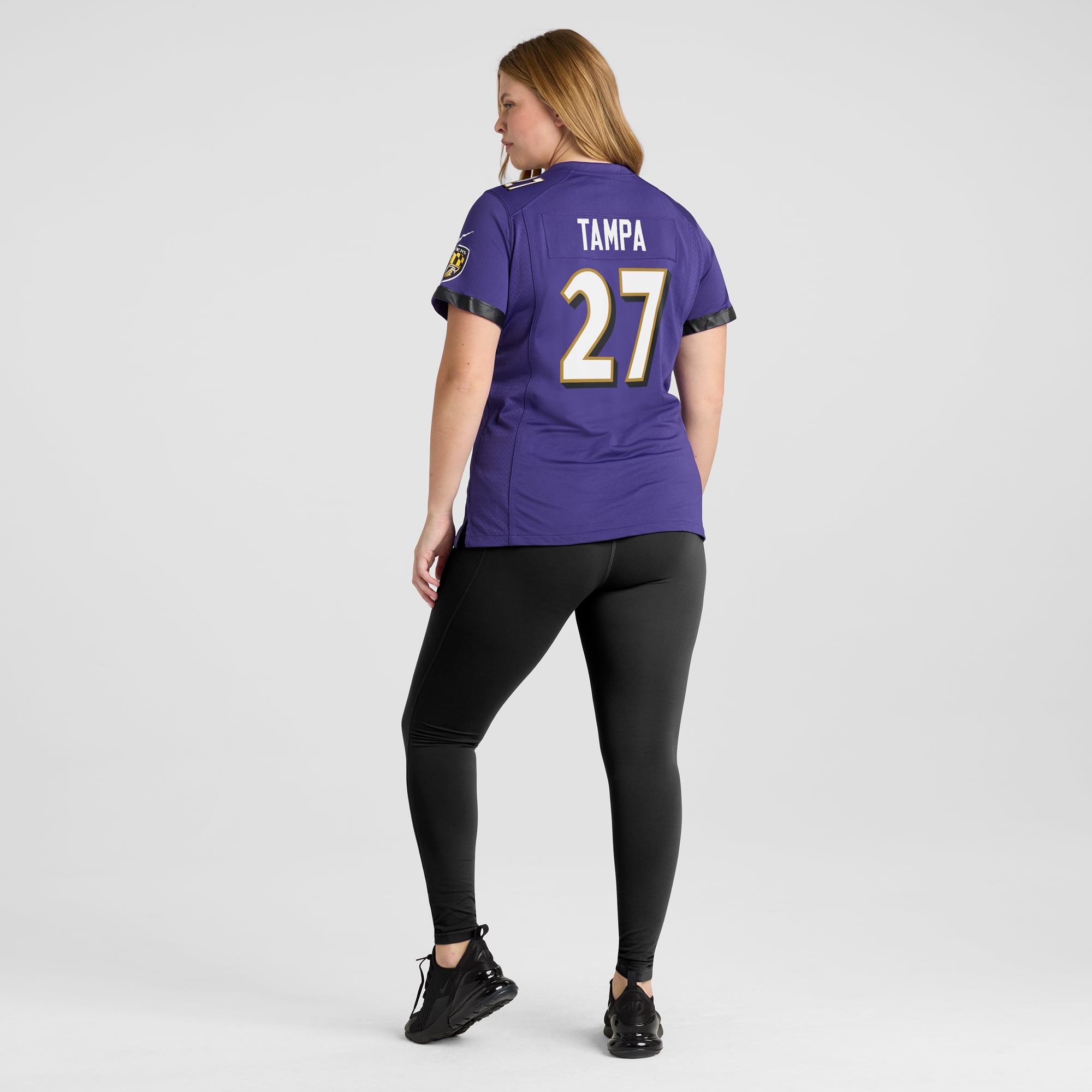 T.J. Tampa Baltimore Ravens Women's Game Jersey - Purple - Image 8