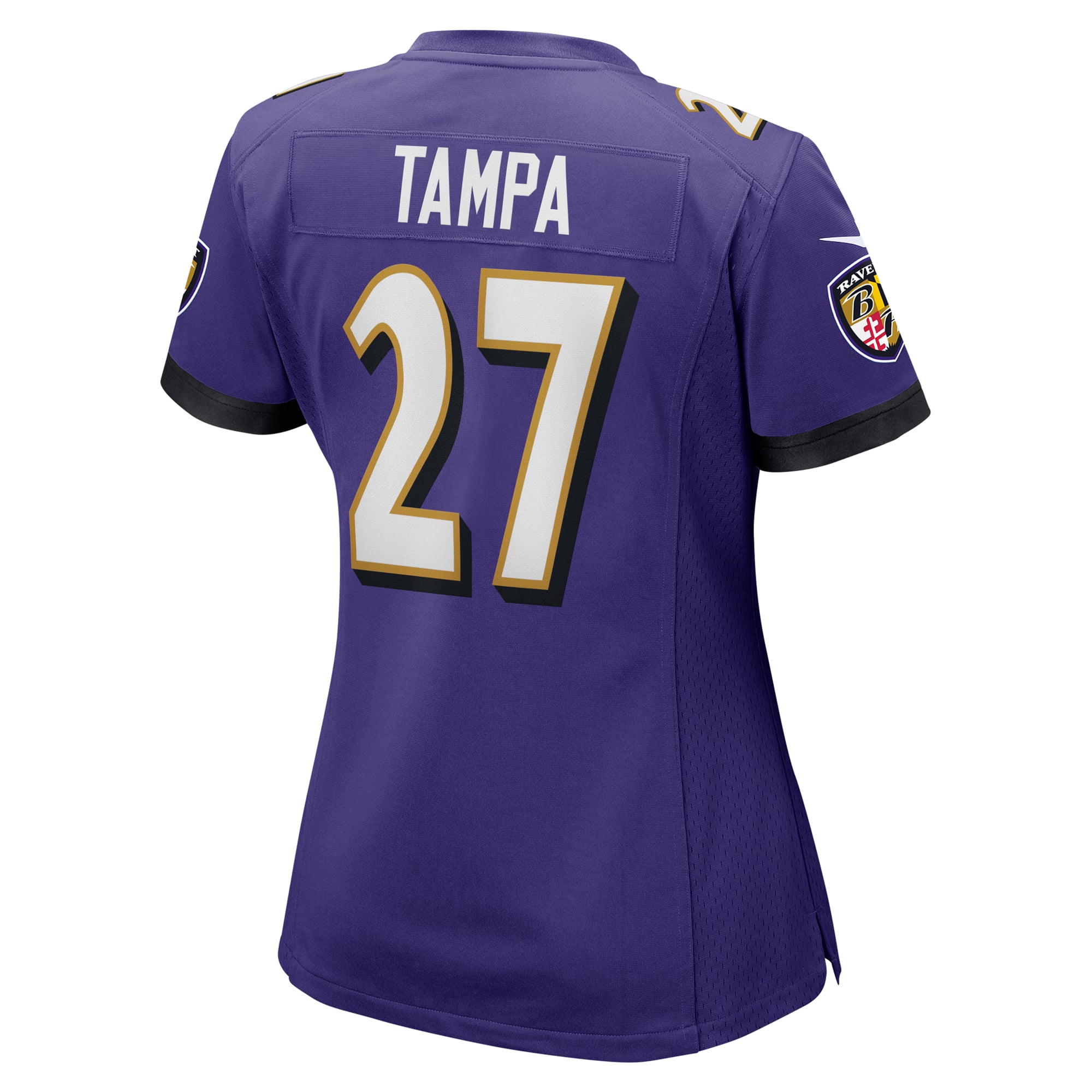 T.J. Tampa Baltimore Ravens Women's Game Jersey - Purple - Image 4