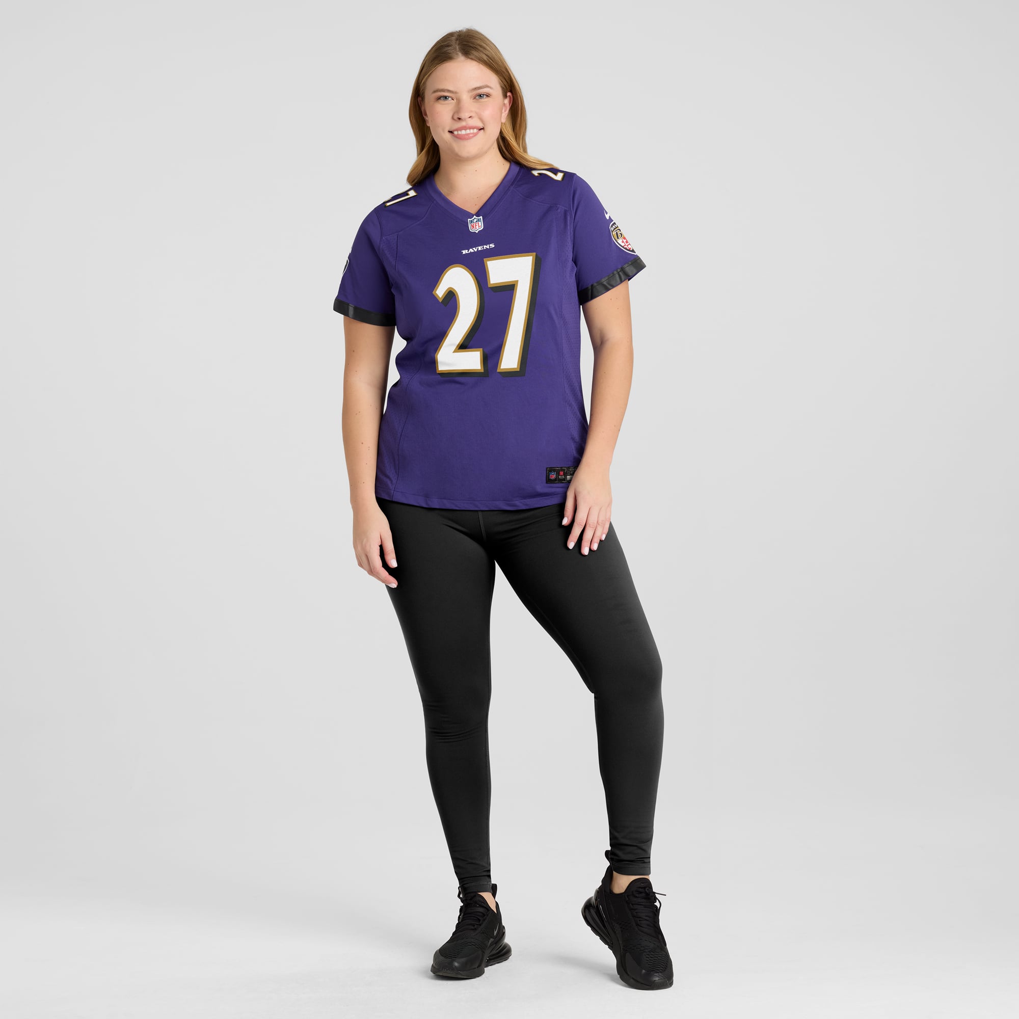 T.J. Tampa Baltimore Ravens Women's Game Jersey - Purple - Image 7