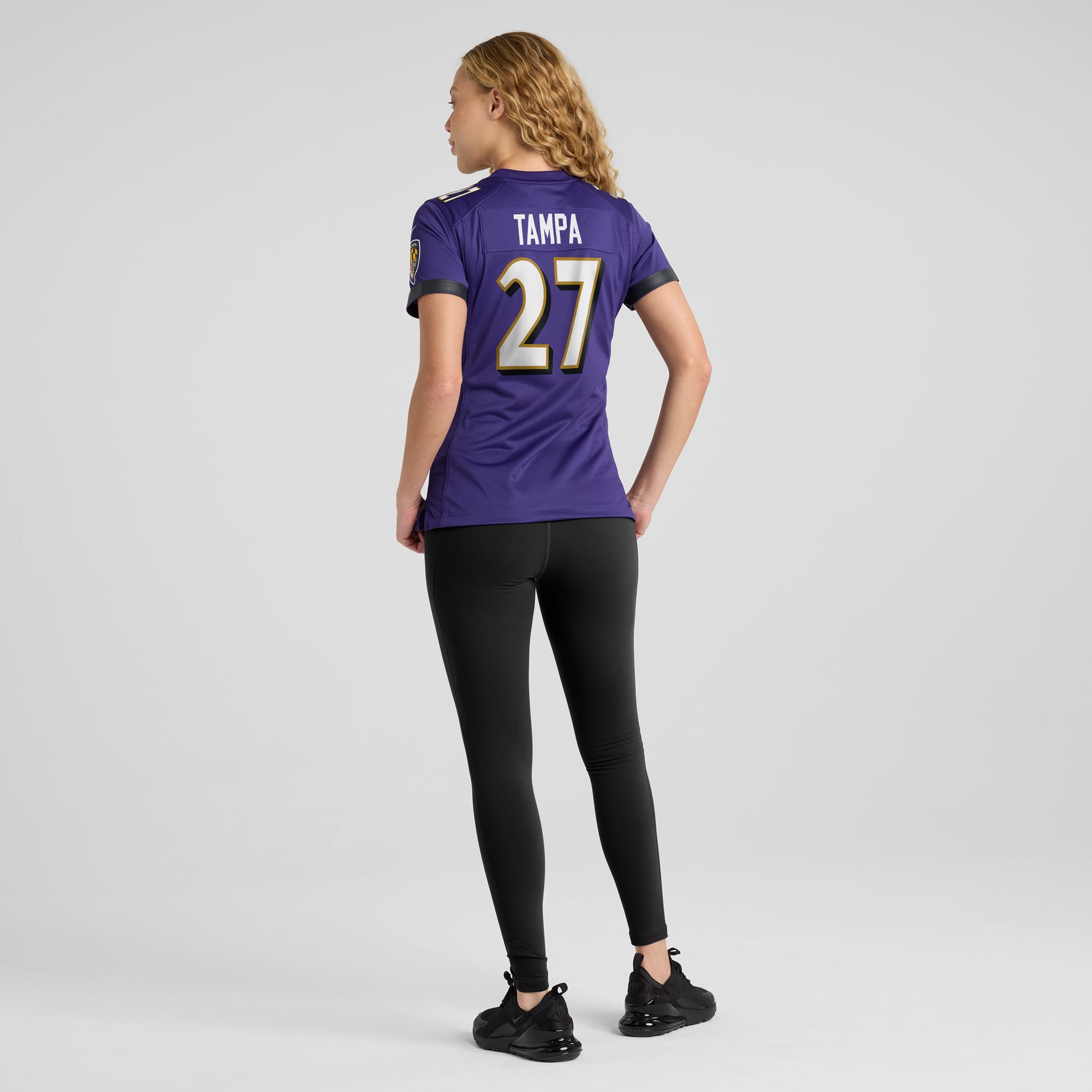 T.J. Tampa Baltimore Ravens Women's Game Jersey - Purple - Image 6