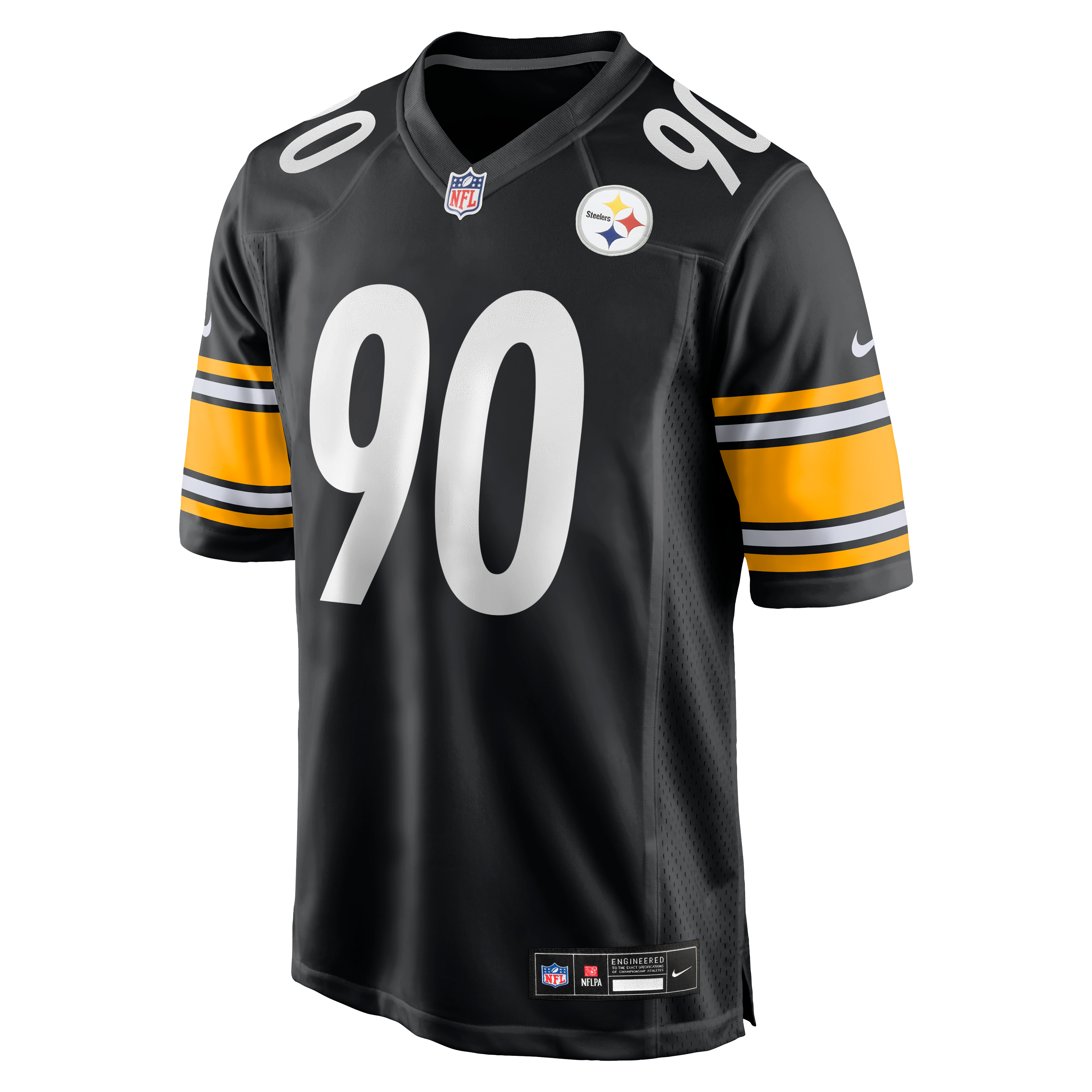 T.J. Watt Pittsburgh Steelers Game Jersey - Black - Image 3