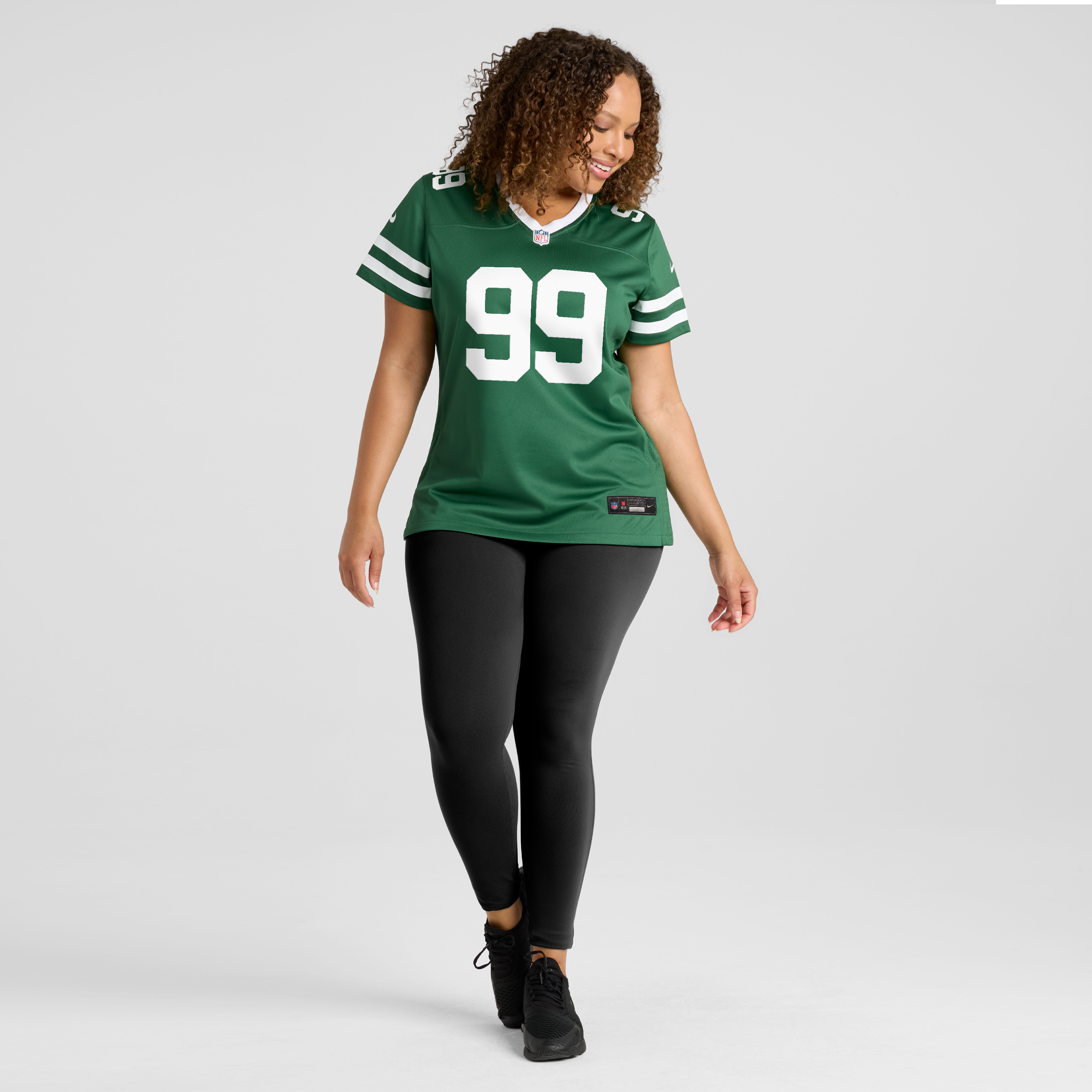 T'Vondre Sweat New York Jets Women's Team Game Jersey - Legacy Green - Image 7