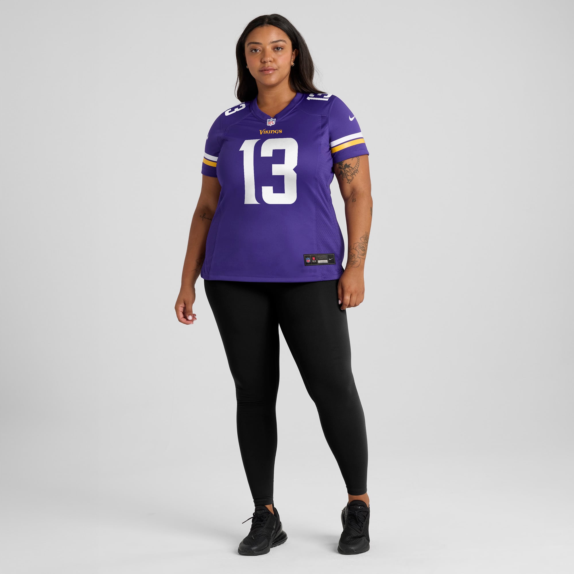 Tai Felton Minnesota Vikings Women's Team Game Jersey - Purple - Image 7