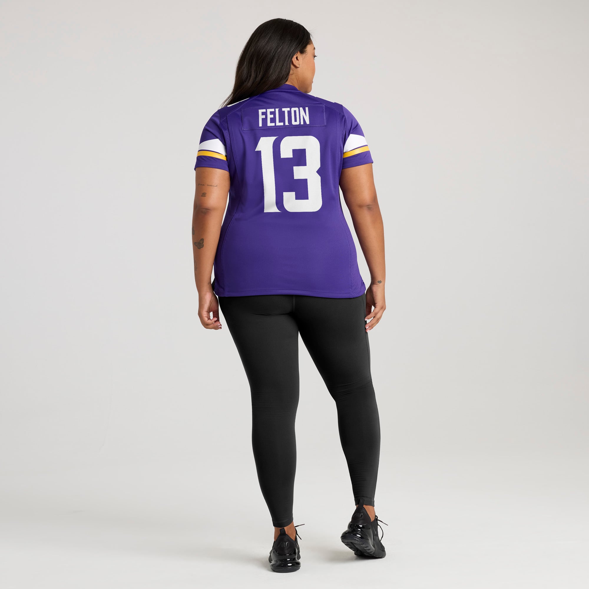 Tai Felton Minnesota Vikings Women's Team Game Jersey - Purple - Image 8