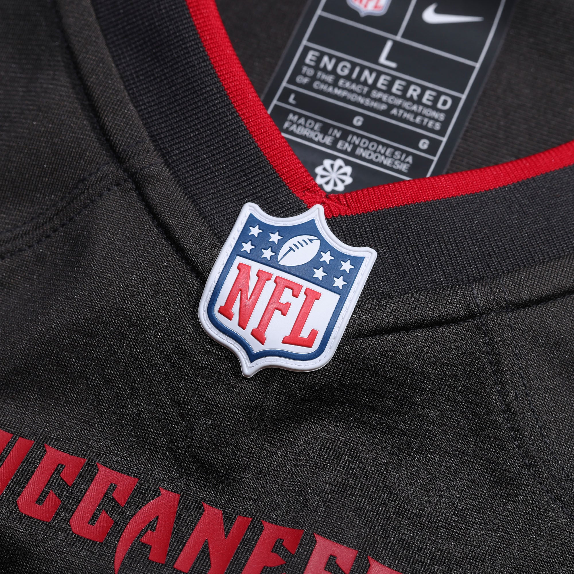 Tampa Bay Buccaneers Alternate Custom Game Jersey - Pewter - Image 5