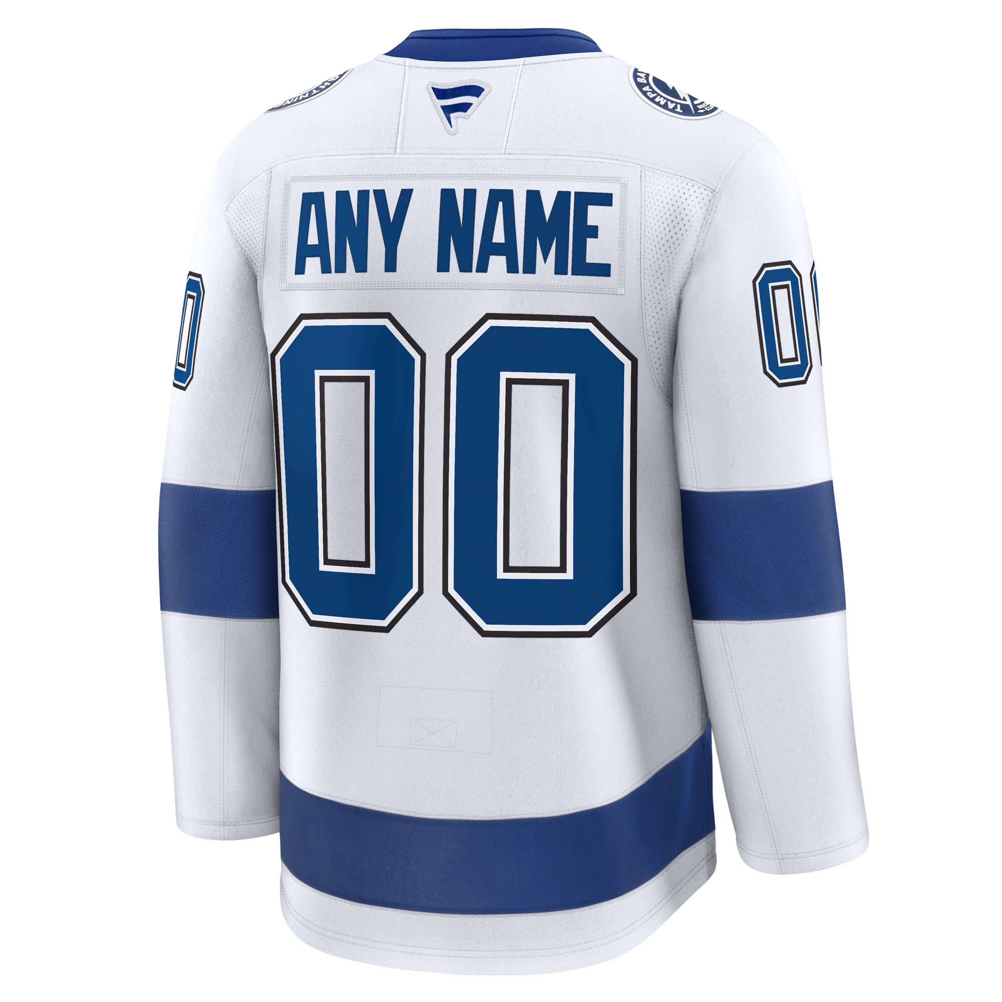 Tampa Bay Lightning Home Premium Custom Jersey - White - Image 4