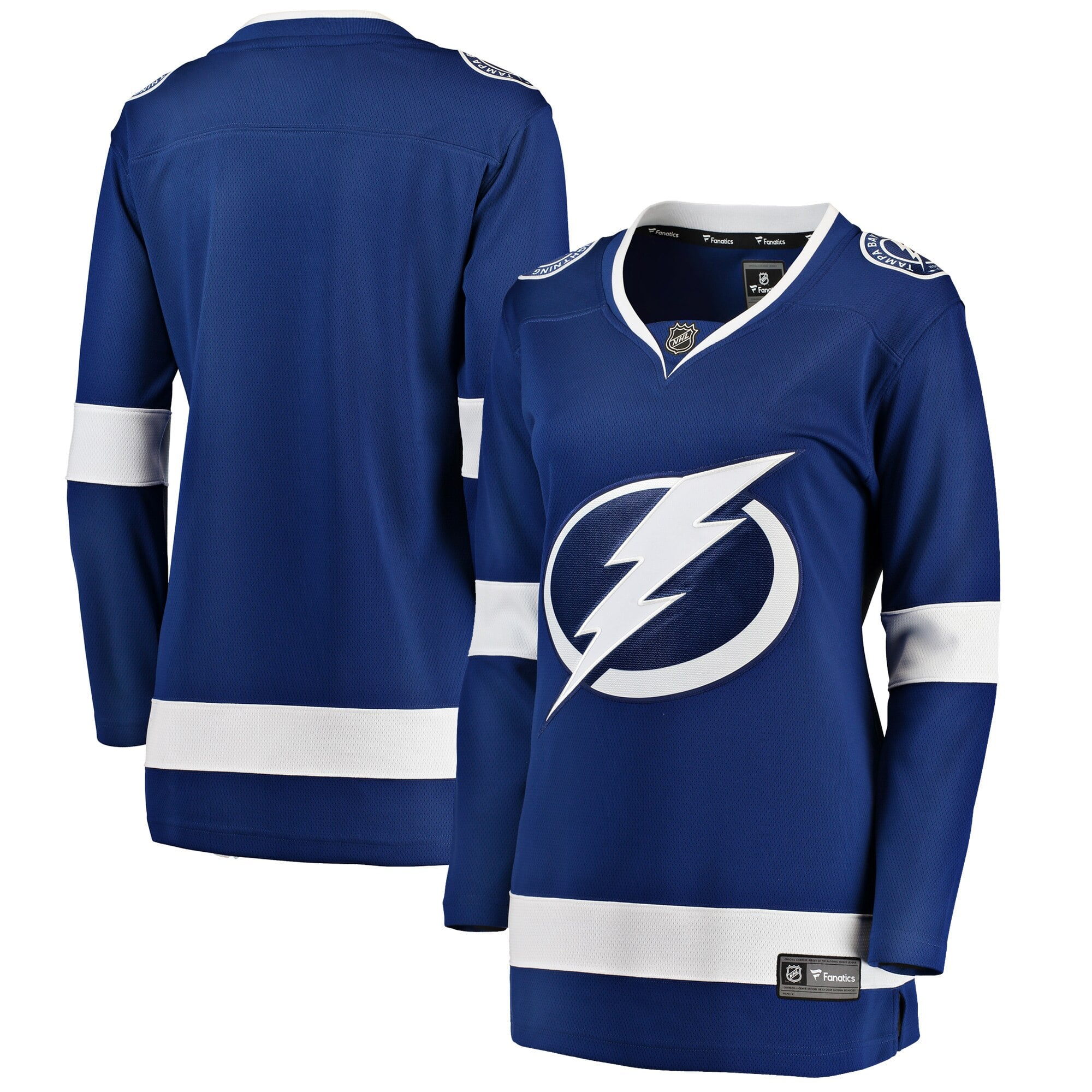 Tampa Bay Lightning Women's Home Breakaway Jersey - Blue - Image 2