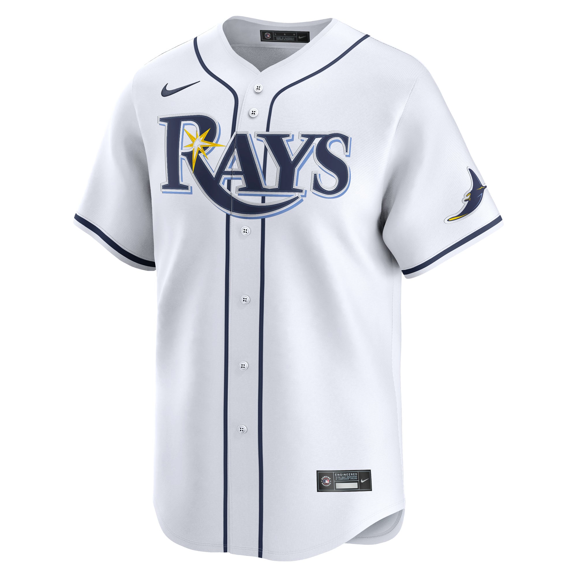 Tampa Bay Rays Home Limited Pick-A-Player Retired Roster Jersey - White - Image 3