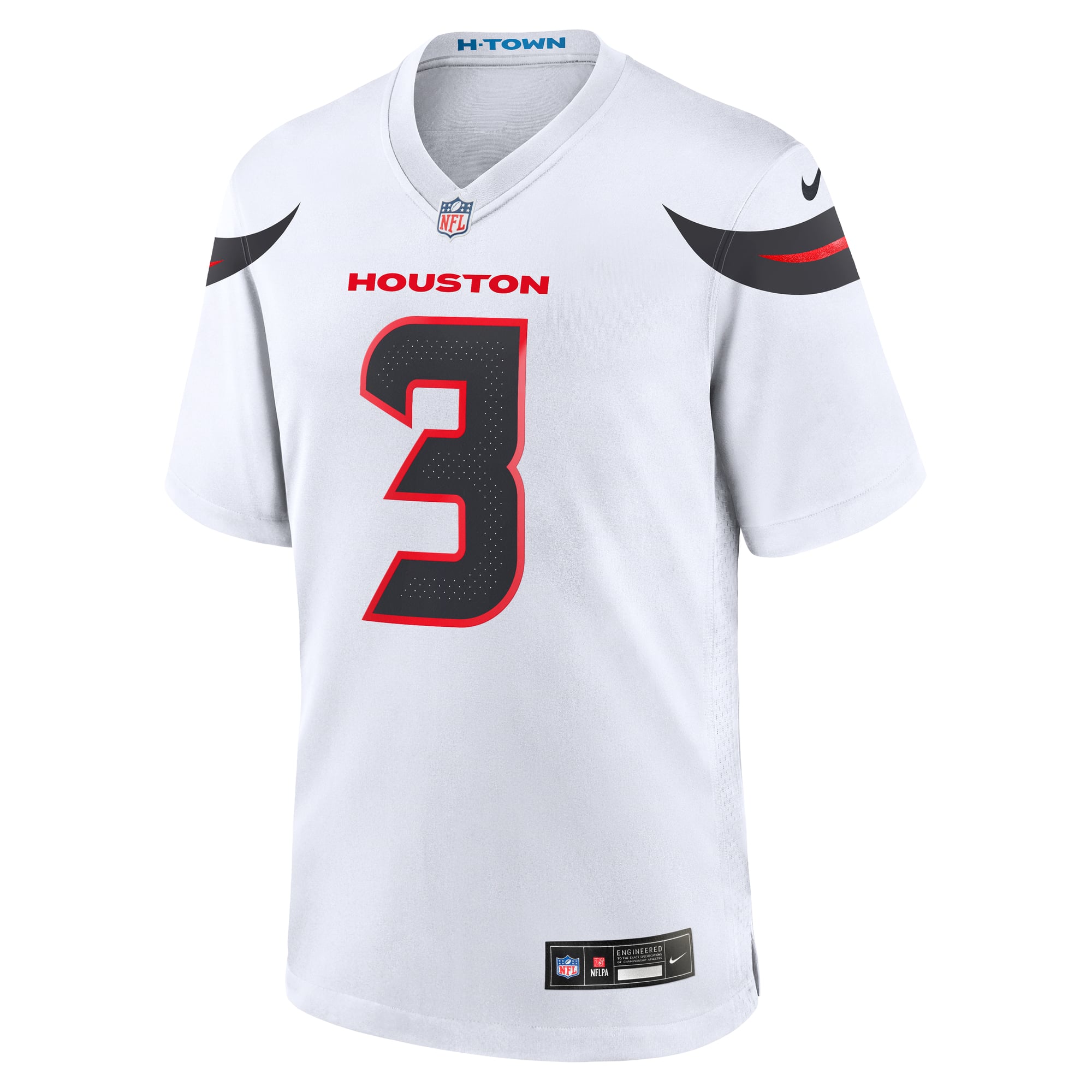 Tank Dell Houston Texans Game Jersey - White - Image 3