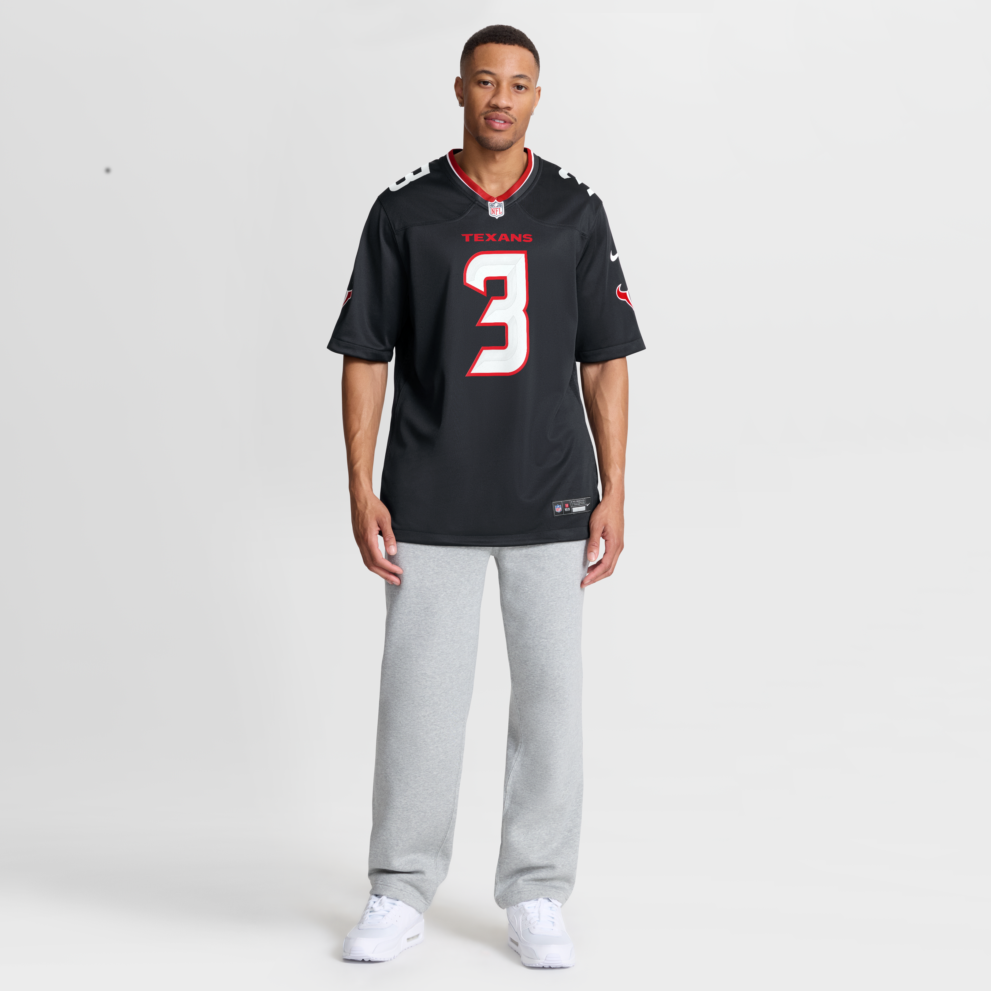 Tank Dell Houston Texans Game Jersey - White - Navy - Image 8