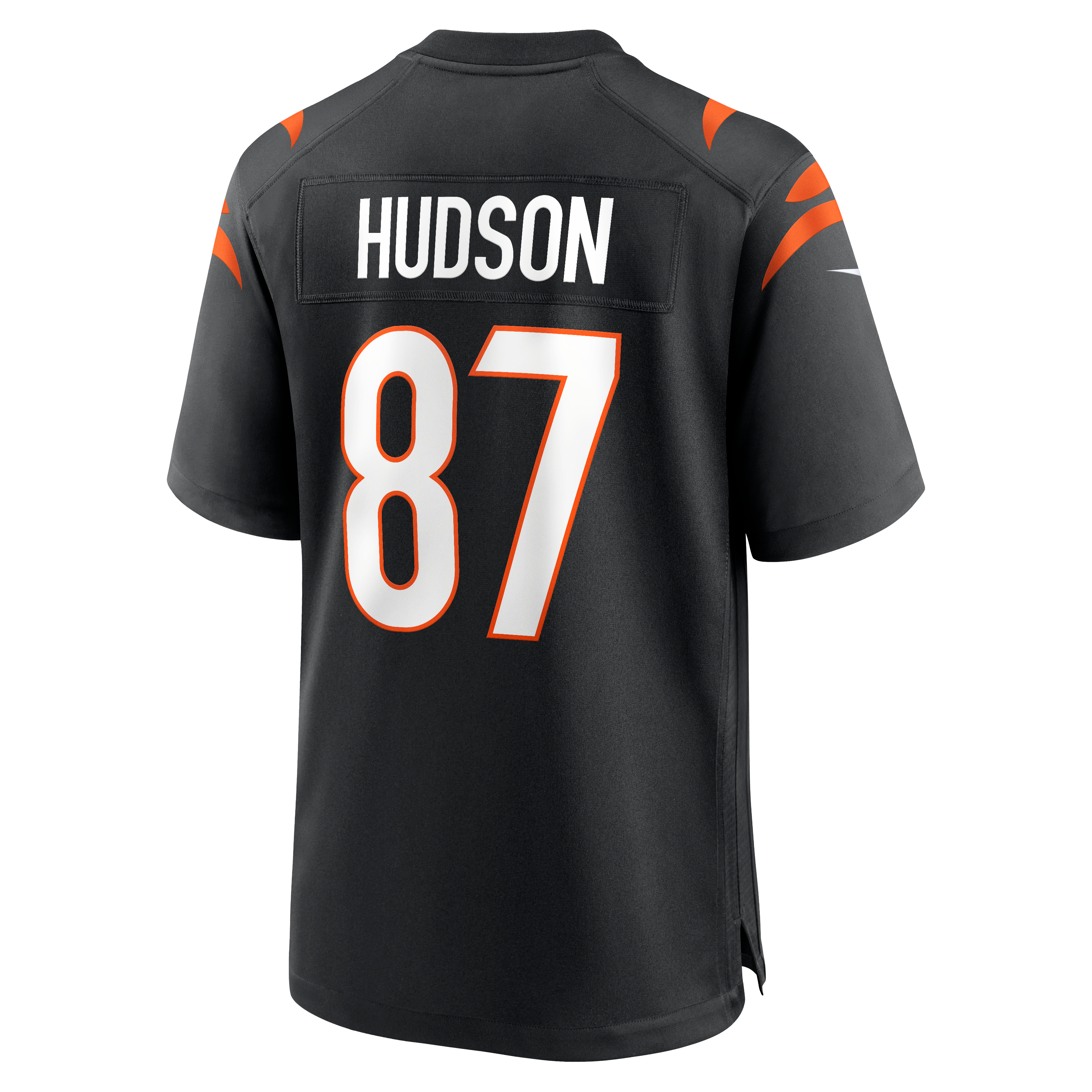 Tanner Hudson Cincinnati Bengals Home Game Player Jersey - Black - Image 4