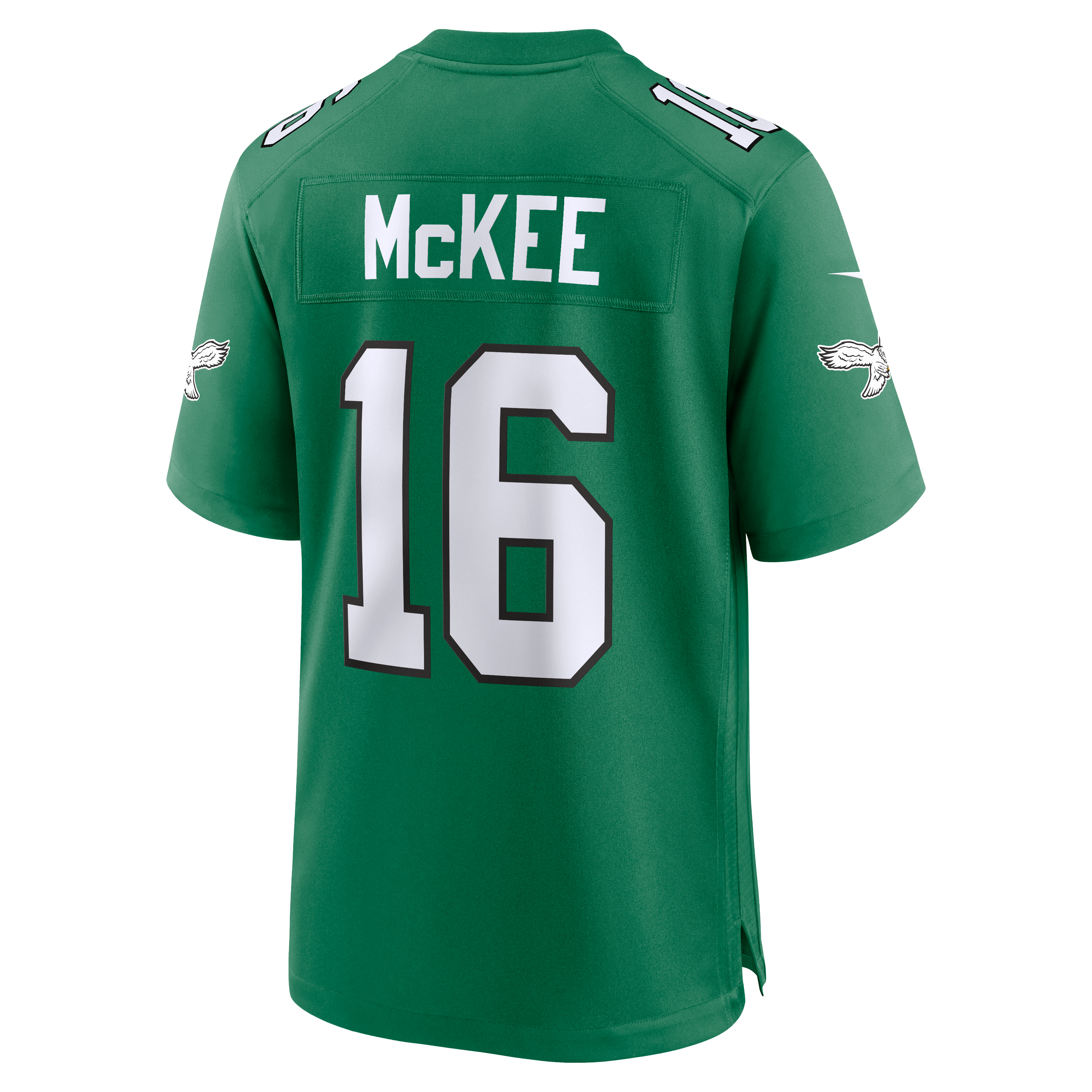 Tanner McKee Philadelphia Eagles Alternate Game Jersey - Kelly Green - Image 4