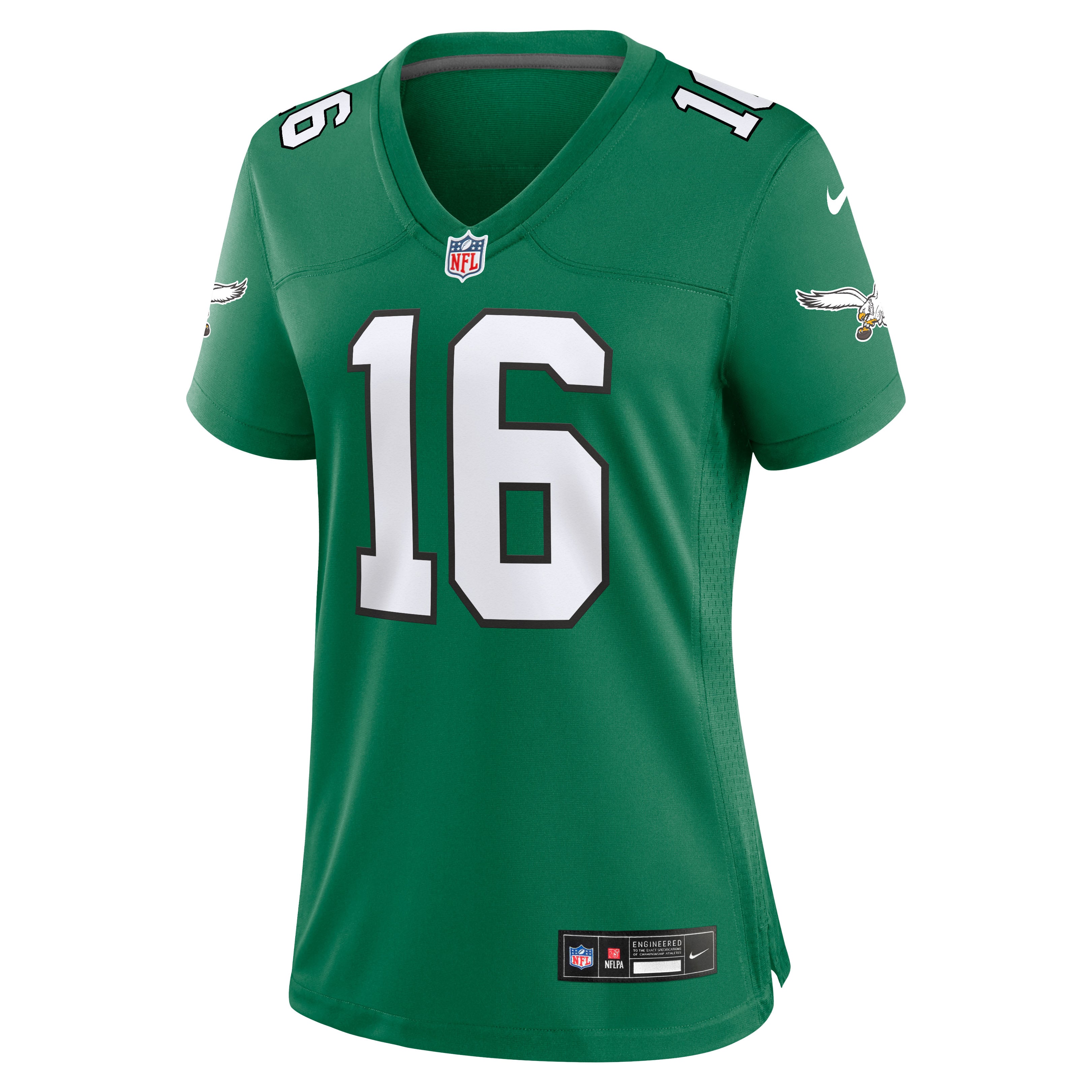 Tanner McKee Philadelphia Eagles Women's Alternate Game Jersey - Kelly Green - Image 3