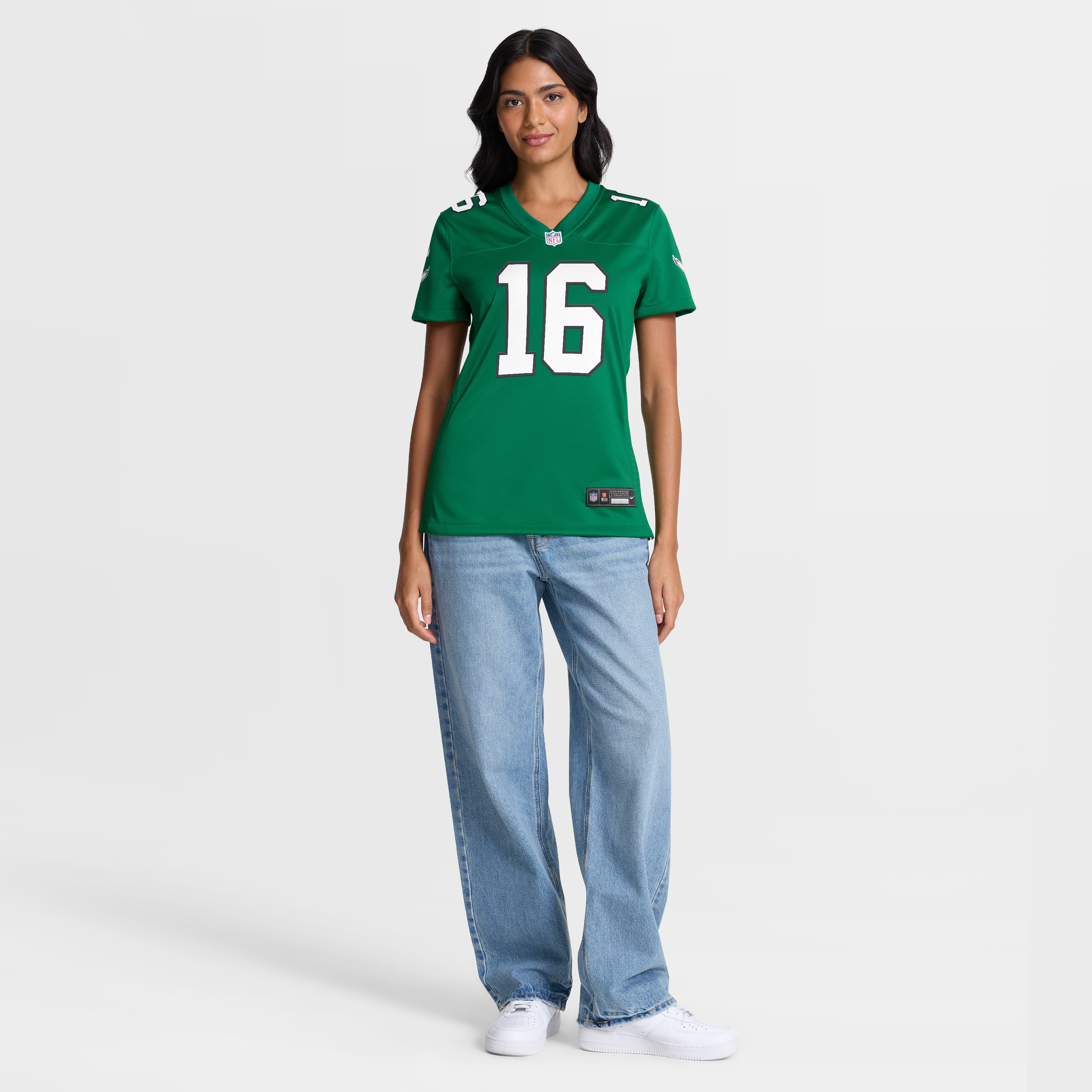 Tanner McKee Philadelphia Eagles Women's Alternate Game Jersey - Kelly Green - Image 5