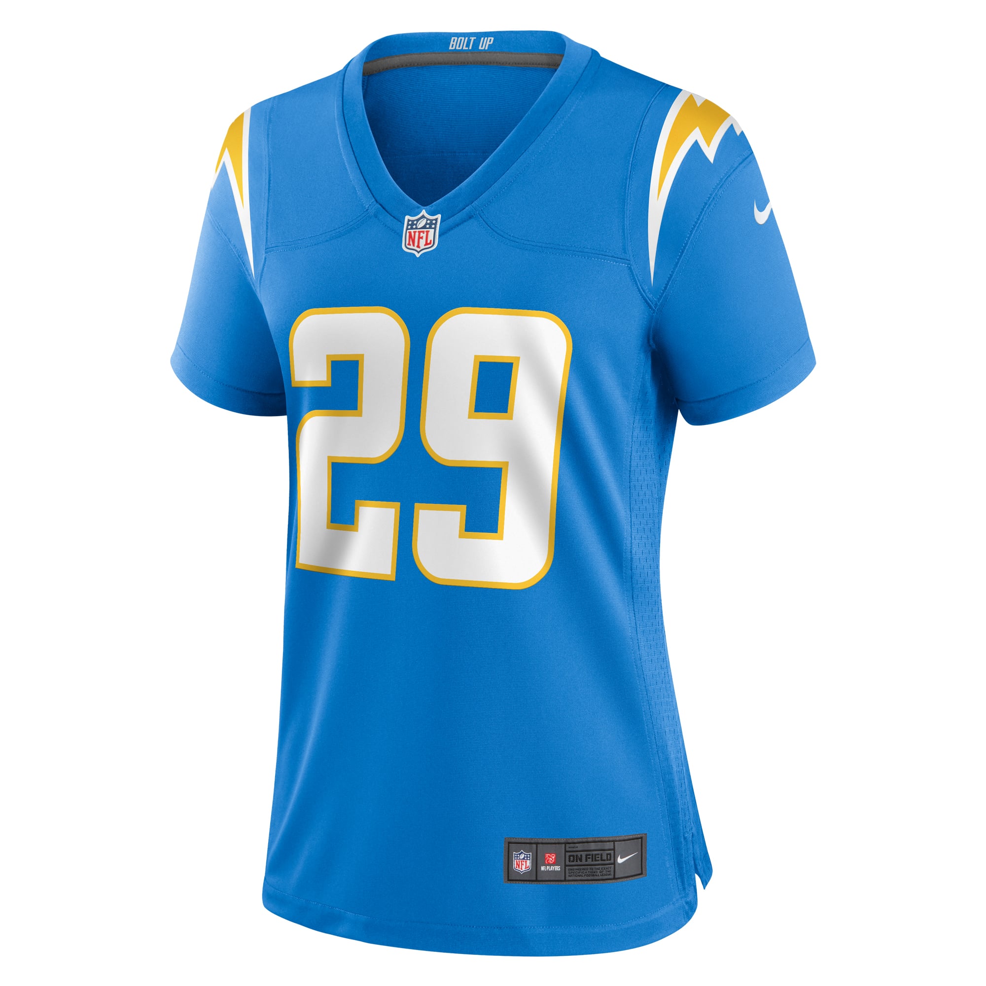 Tarheeb Still Los Angeles Chargers Women's Game Jersey - Powder Blue - Image 3