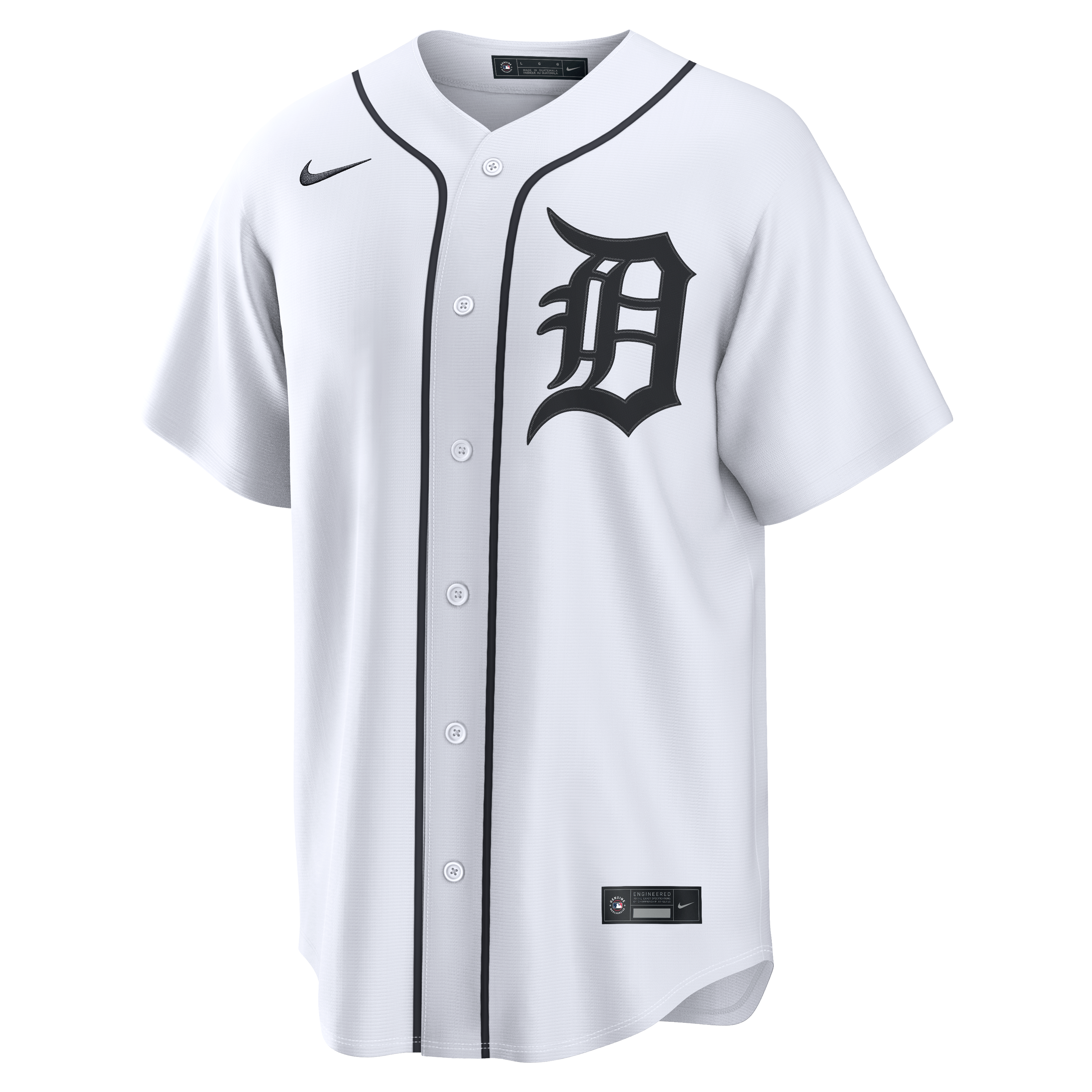 Tarik Skubal Detroit Tigers Home Jersey - White - Image 3