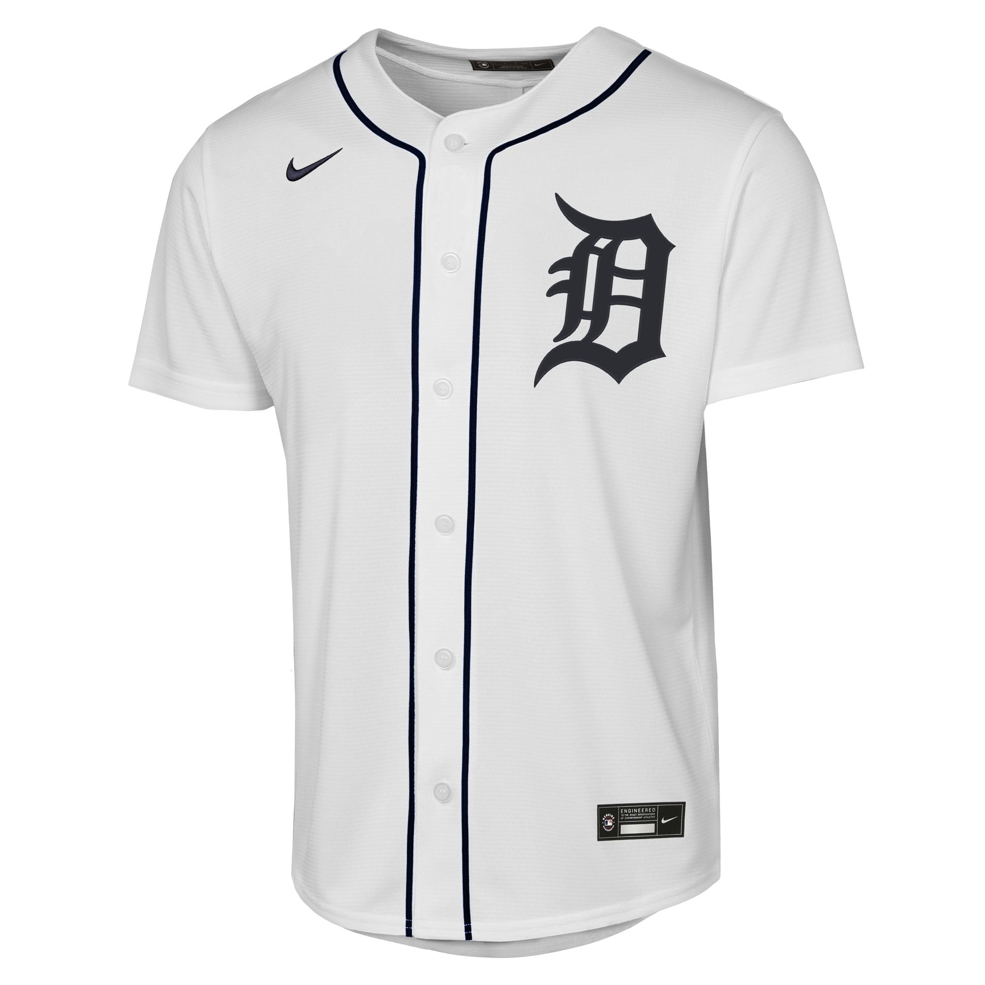 Tarik Skubal Detroit Tigers Youth Home Player Jersey - White - Image 3