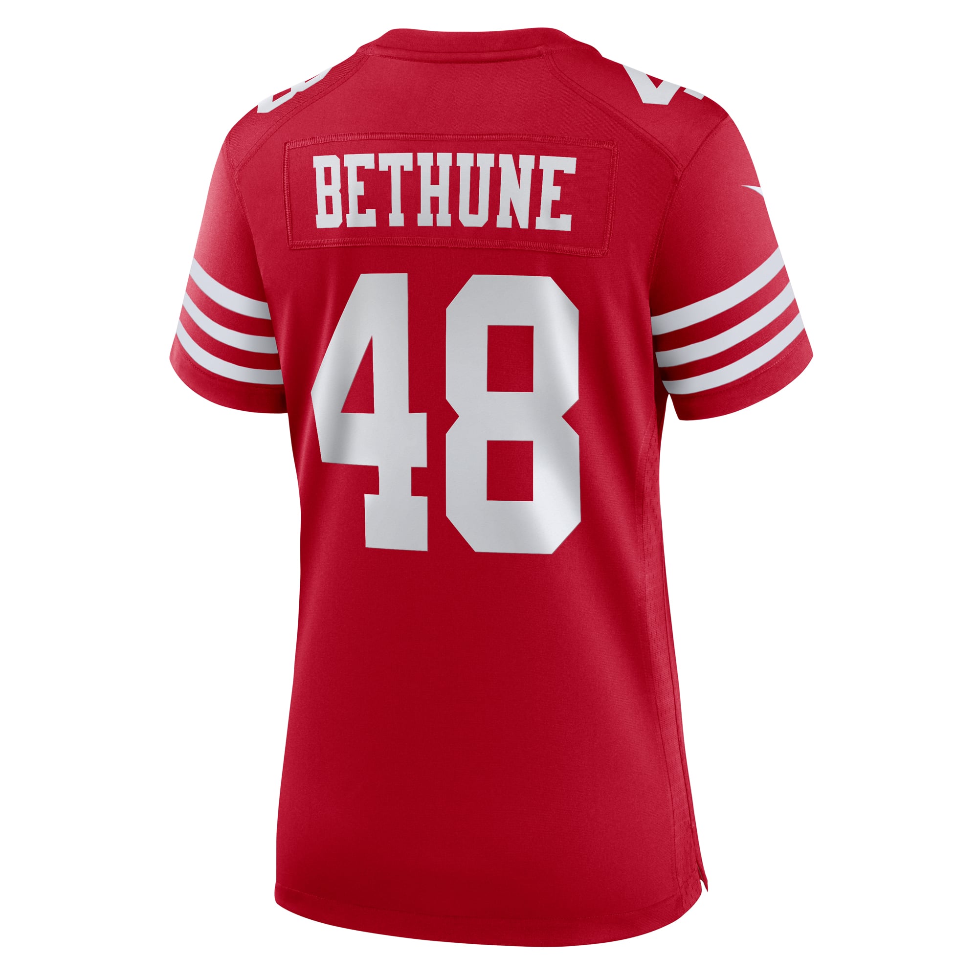 Tatum Bethune San Francisco 49ers Women's Team Game Jersey - Scarlet - Image 4