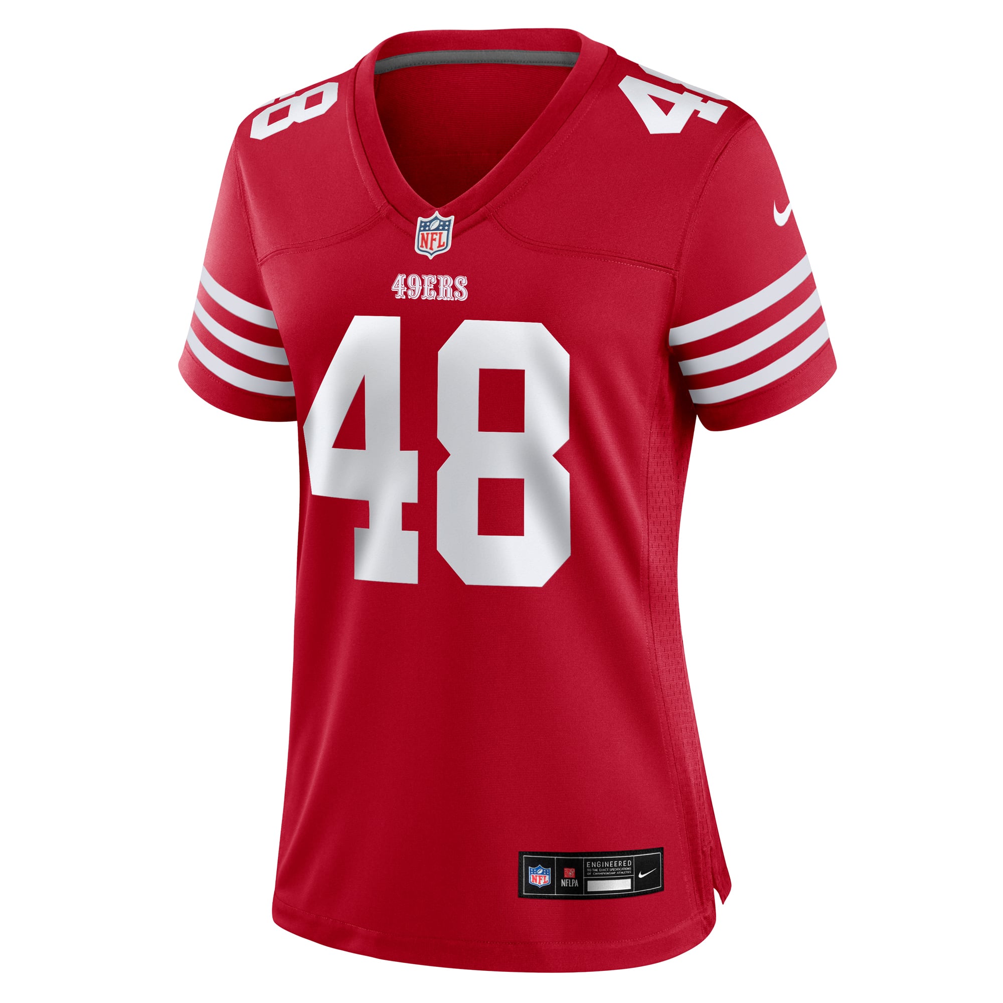 Tatum Bethune San Francisco 49ers Women's Team Game Jersey - Scarlet - Image 3