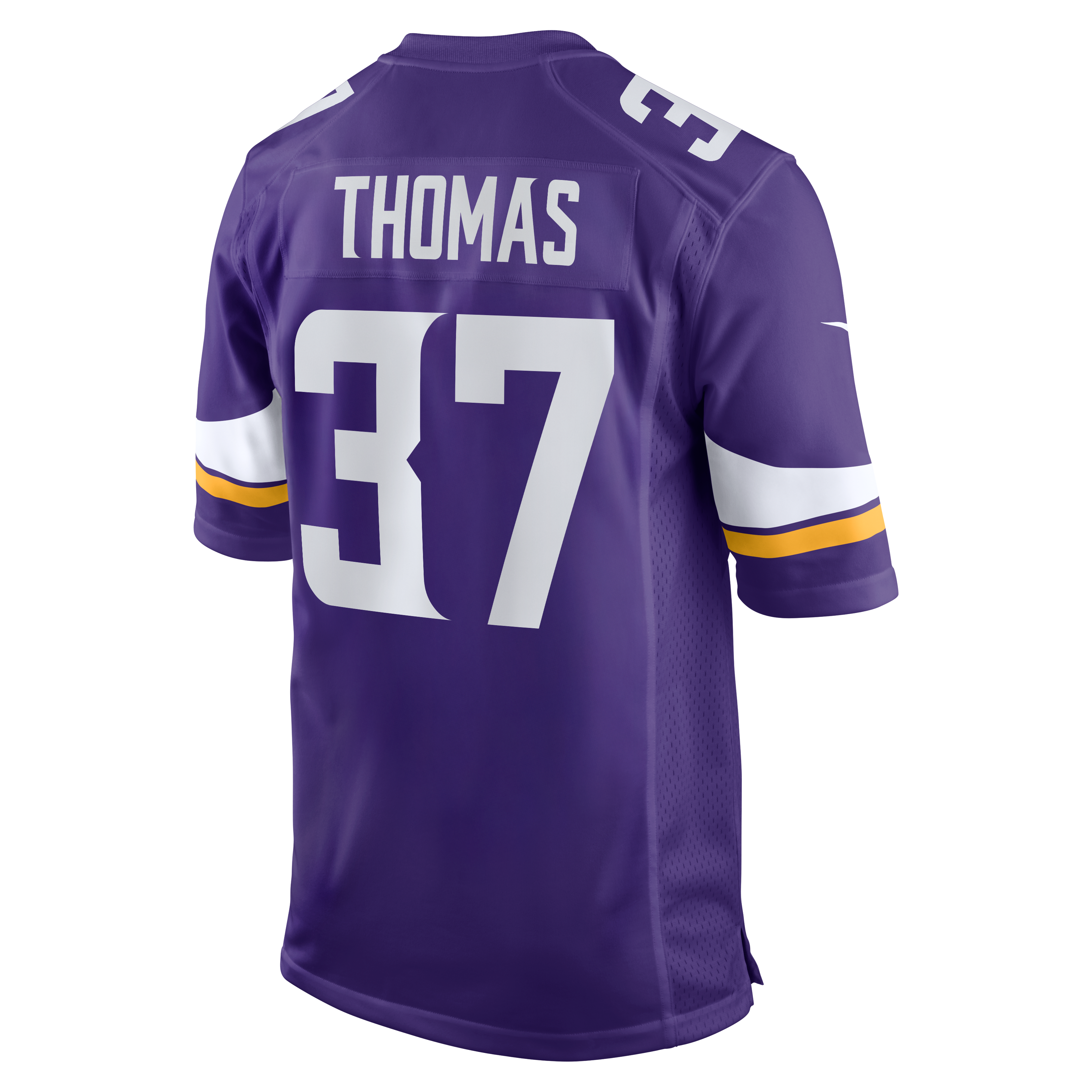 Tavierre Thomas Minnesota Vikings Team Game Jersey - Purple - Image 4