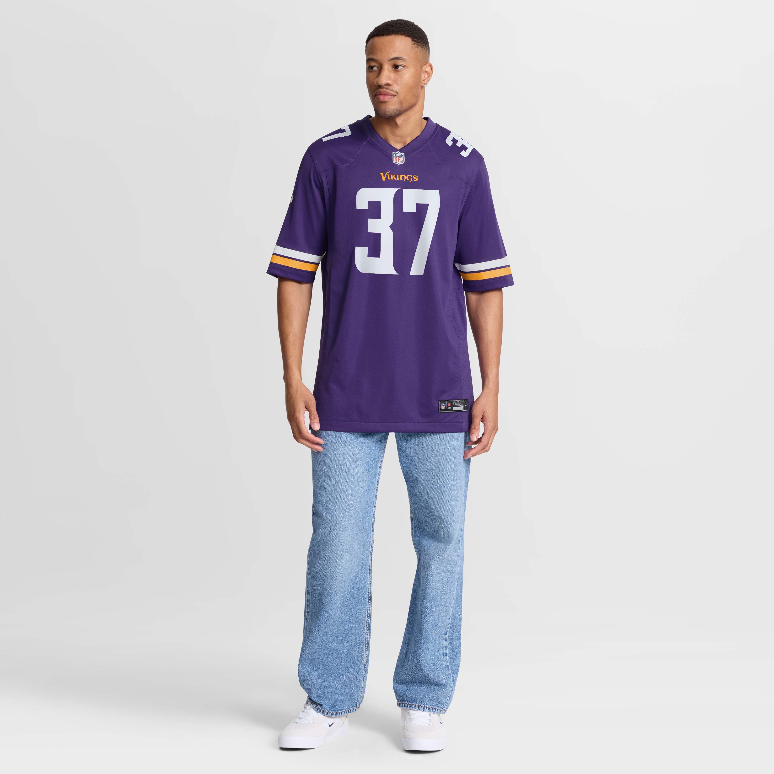 Tavierre Thomas Minnesota Vikings Team Game Jersey - Purple - Image 8