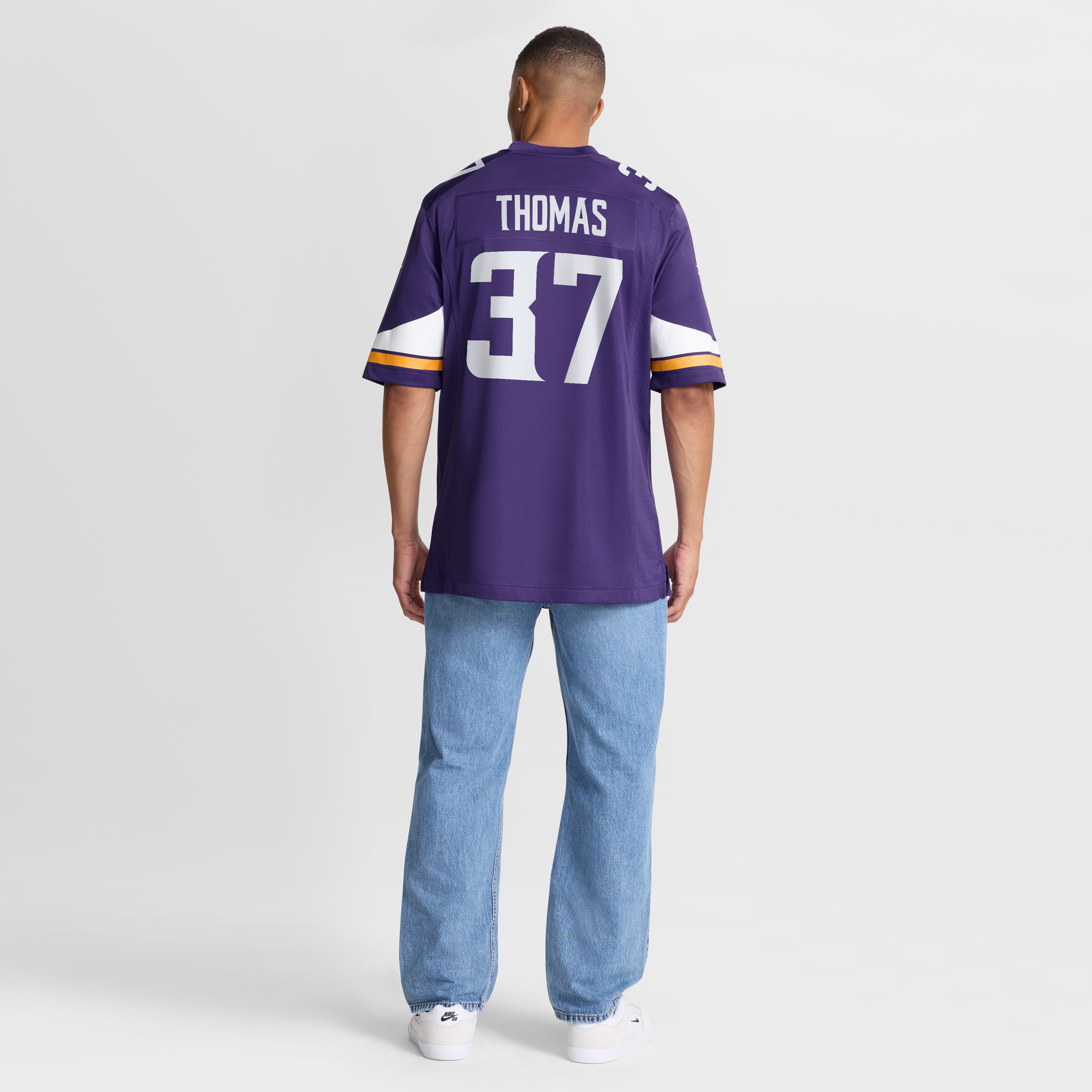 Tavierre Thomas Minnesota Vikings Team Game Jersey - Purple - Image 9
