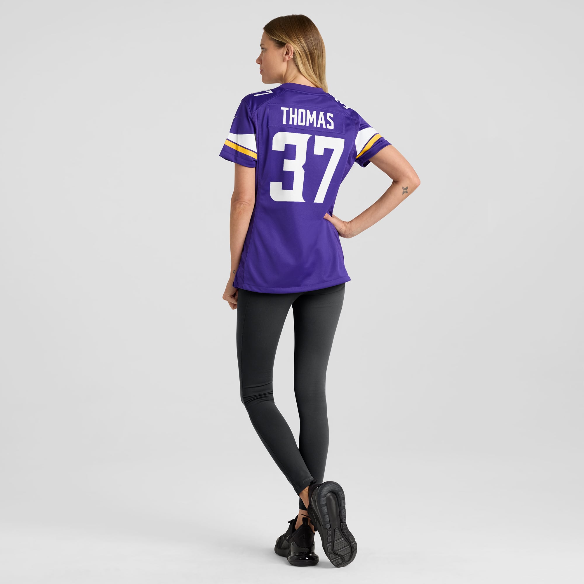 Tavierre Thomas Minnesota Vikings Women's Team Game Jersey - Purple - Image 6