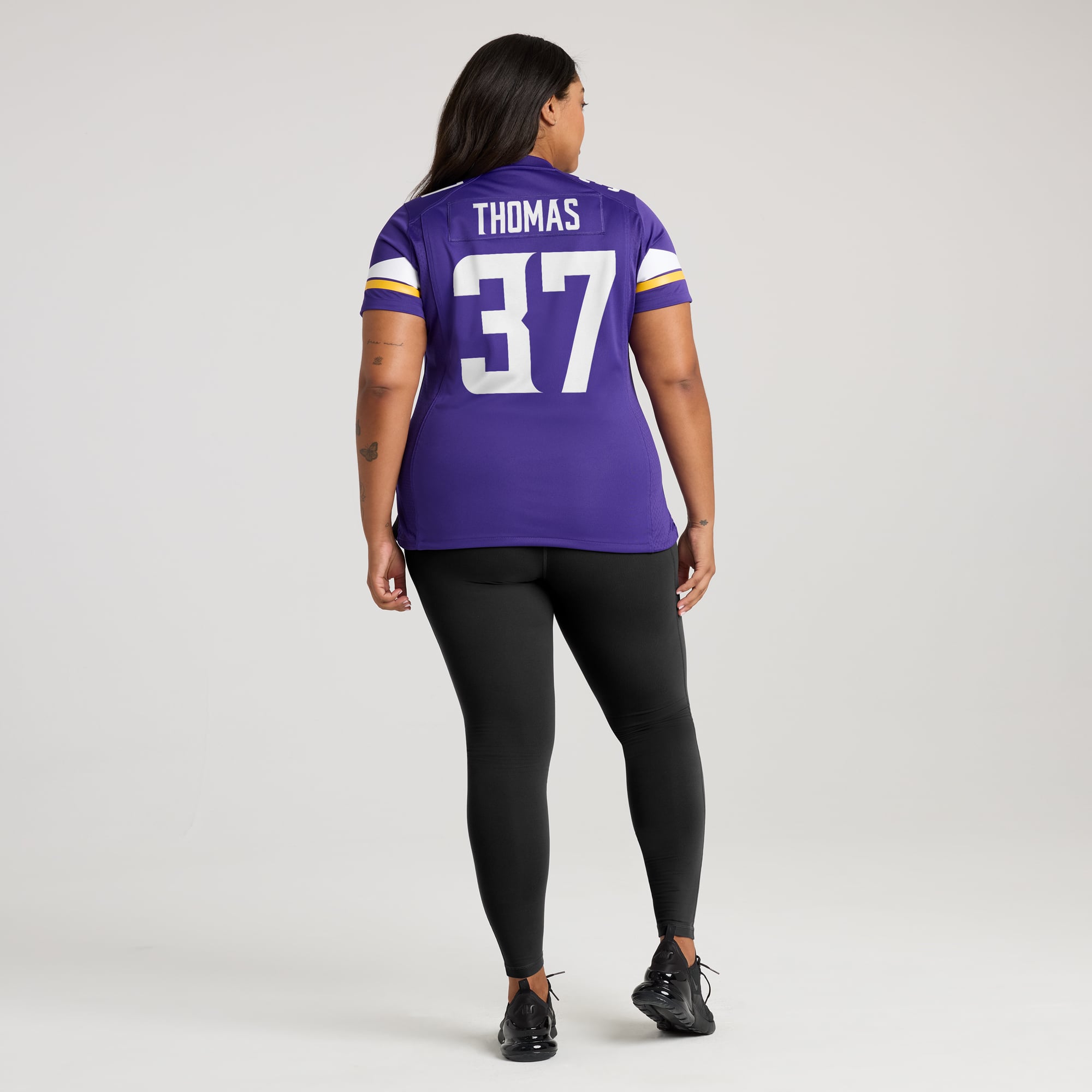 Tavierre Thomas Minnesota Vikings Women's Team Game Jersey - Purple - Image 8