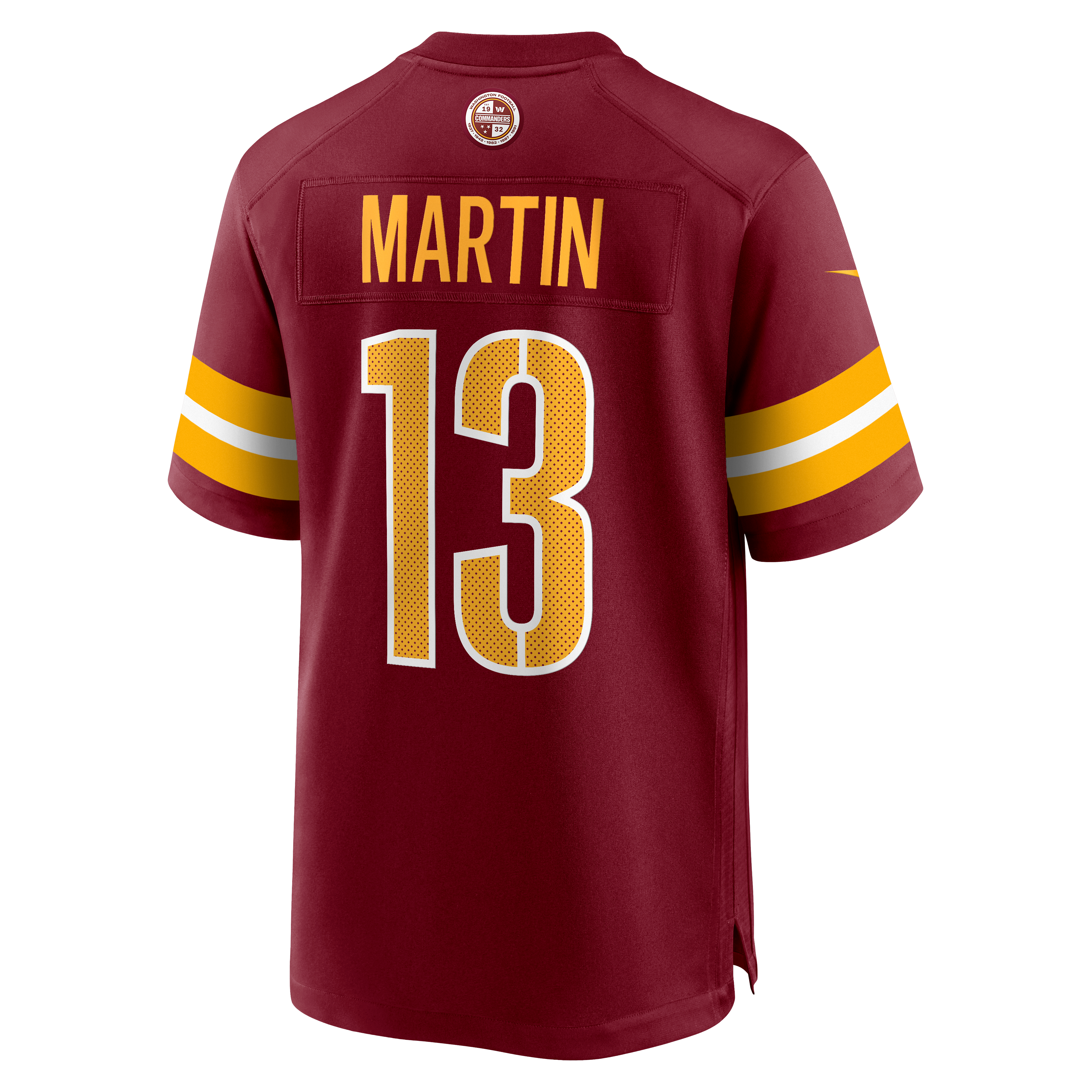 Tay Martin Washington Commanders Team Game Jersey - Burgundy - Image 4