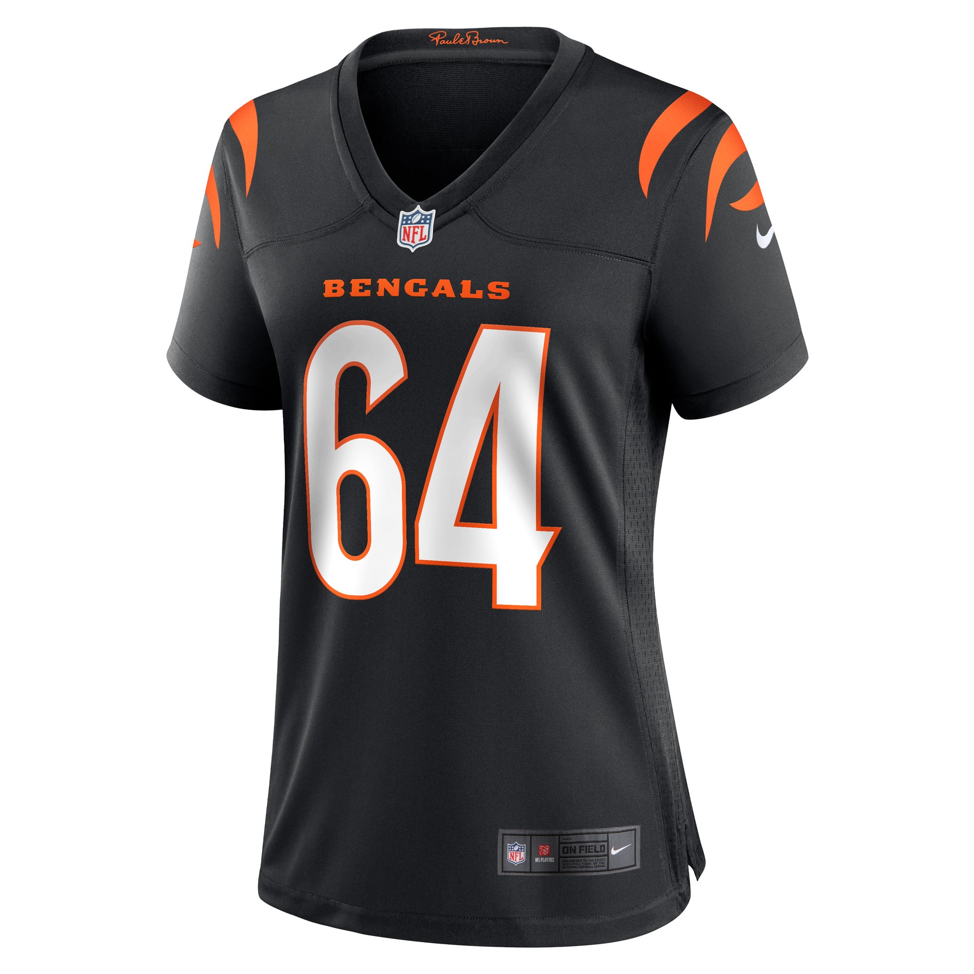 Ted Karras Cincinnati Bengals Women's Game Player Jersey - Black - Image 3