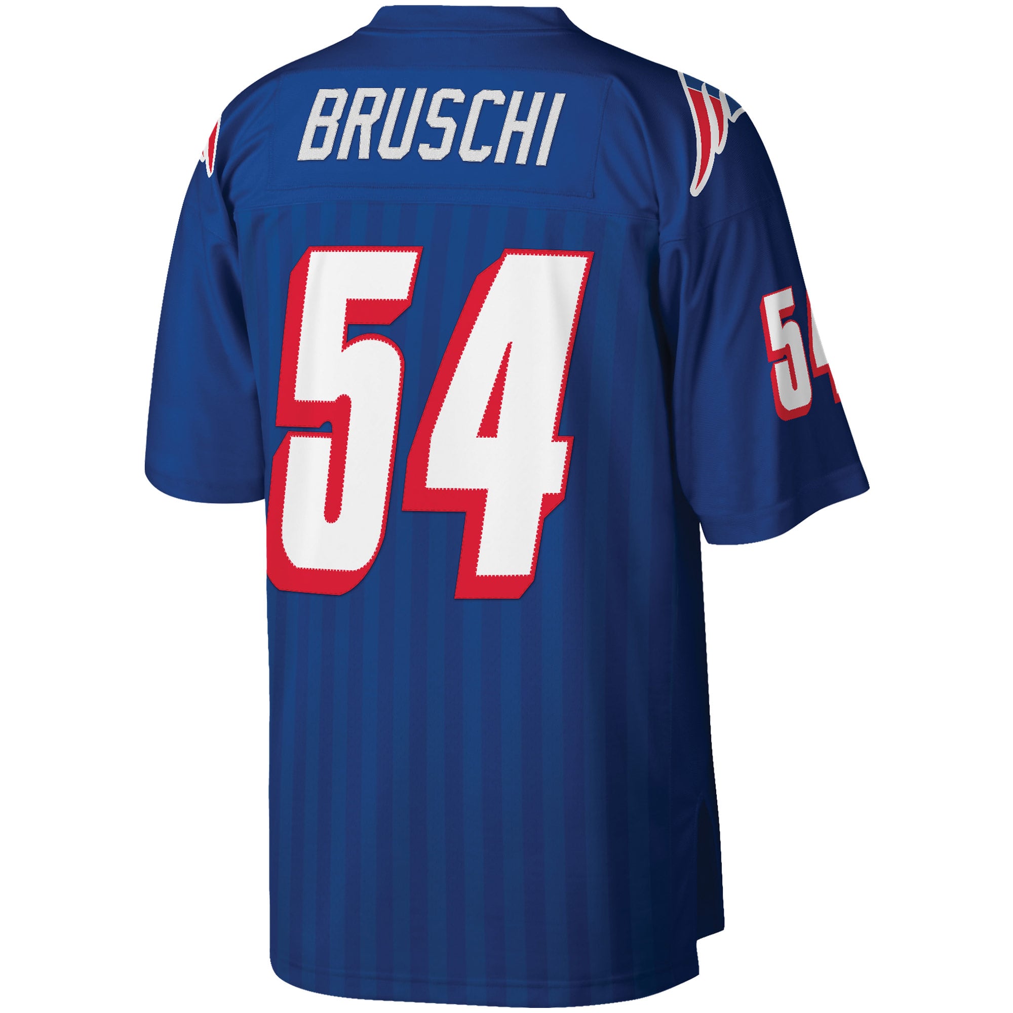 Tedy Bruschi New England Patriots Big & Tall 1996 Retired Player Jersey - Royal - Image 4