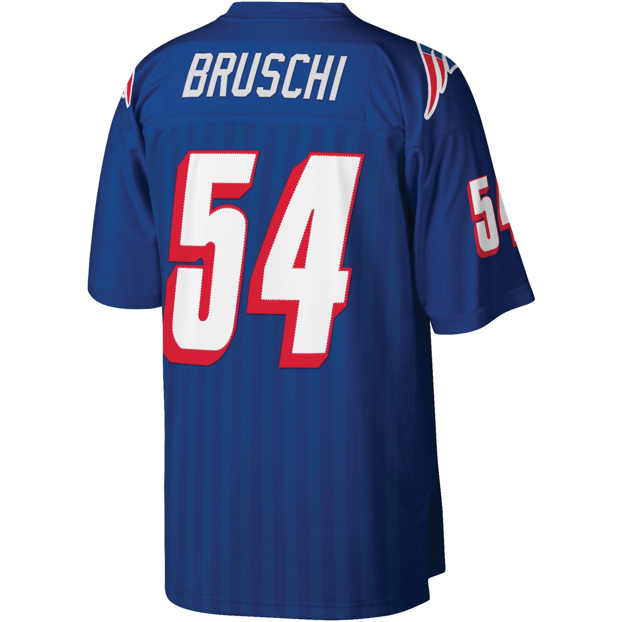 Tedy Bruschi New England Patriots Legacy Jersey - Royal - Image 4