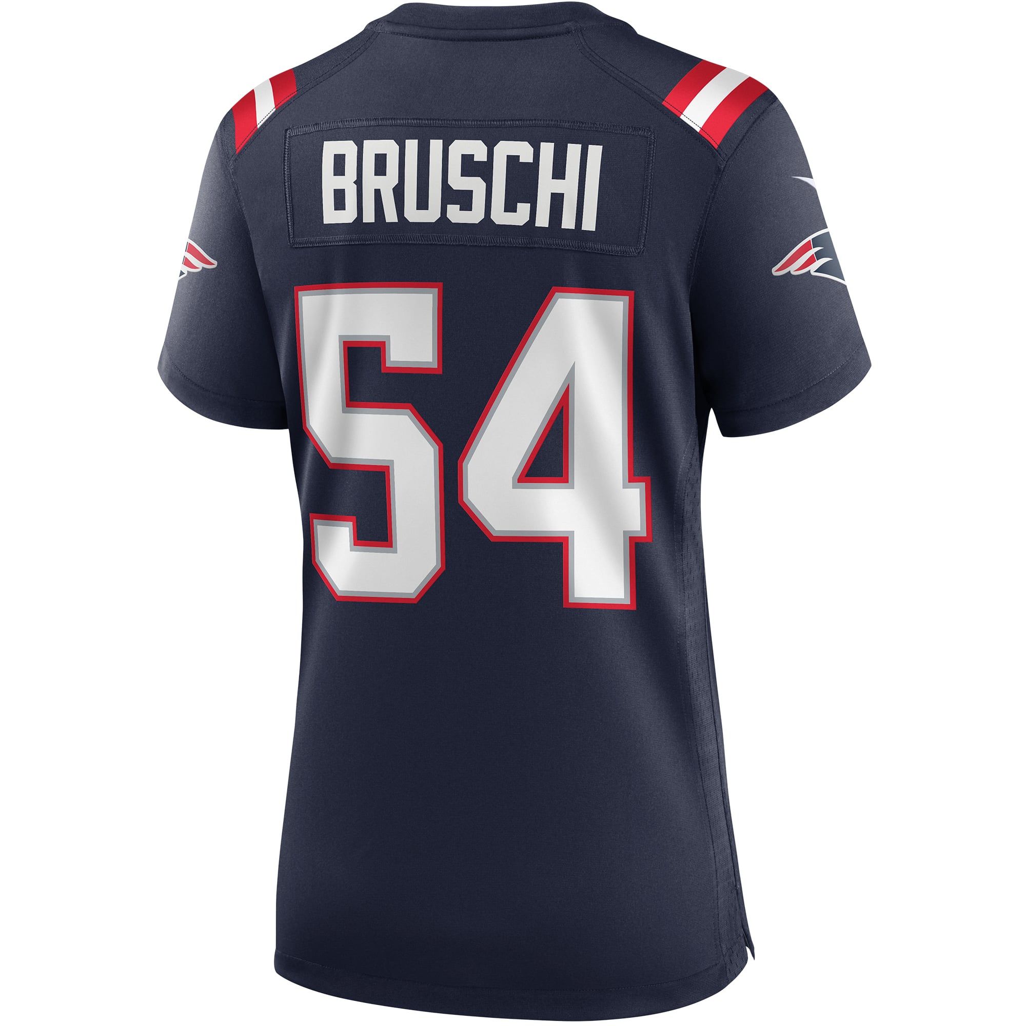 Tedy Bruschi New England Patriots Women's Retired Game Jersey - Navy - Image 4