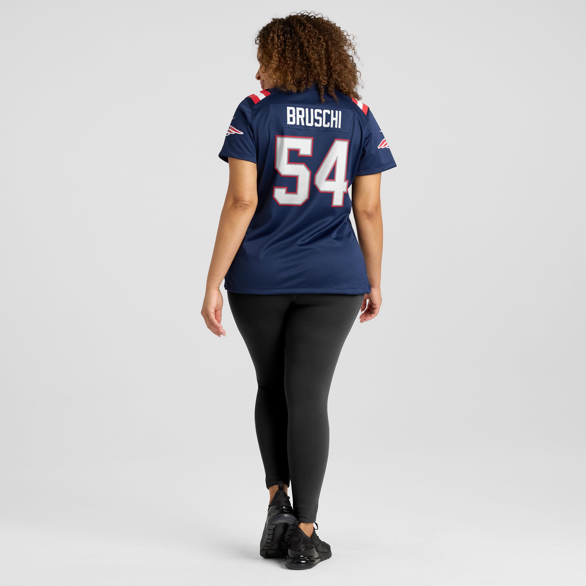 Tedy Bruschi New England Patriots Women's Retired Game Jersey - Navy - Image 8